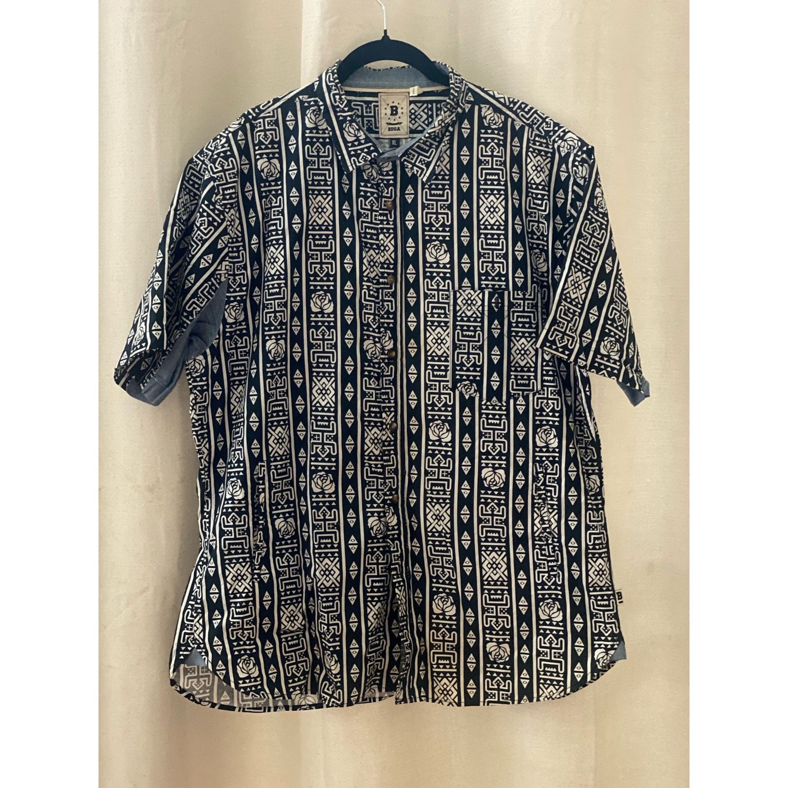 Bodega rare BDGA Bodega Store S/S button up shirt m xlarge Size US XL / EU 56 / 4 - 2 Thumbnail