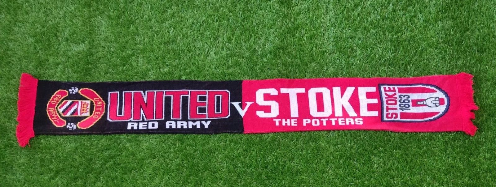 Other MANCHESTER UNITED STOKE CITY SCARF FOOTBALL ONE SIZE UNISEX Size ONE SIZE - 3 Thumbnail