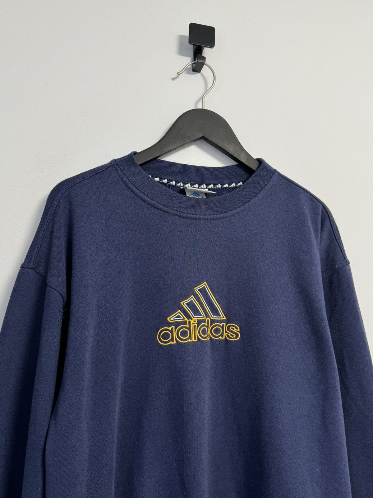 Adidas Adidas Sweatshirt Vintage 90’S Big Logo Style Size US M / EU 48-50 / 2 - 2 Thumbnail