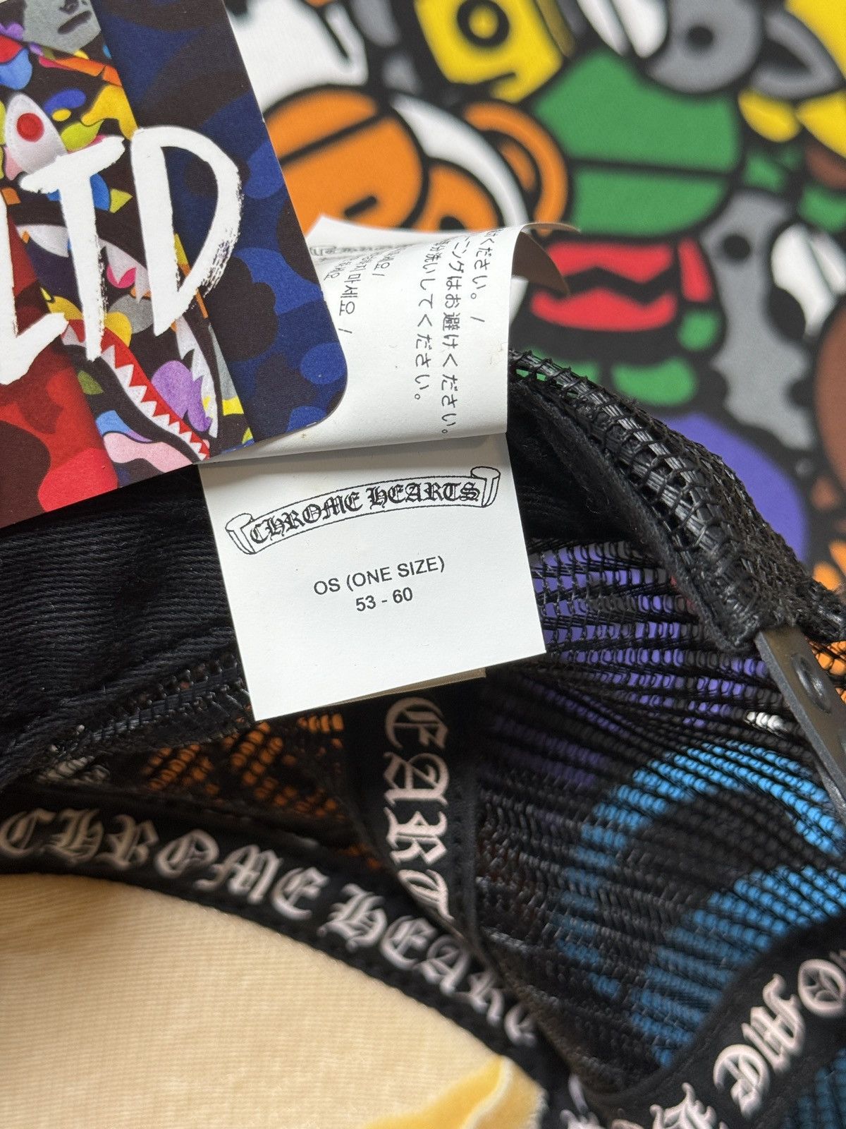 Chrome Hearts Chrome Hearts Black Hollywood Trucker Hat Size ONE SIZE - 7 Thumbnail
