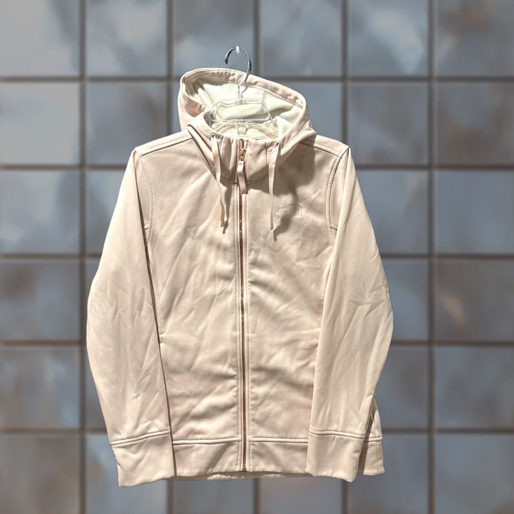 The North Face The North Face Sweatshirt Women’s Size Large L Pink Full Zip-Up Fleece Lined HTF Size L / US 10 / IT 46 - 1 Thumbnail