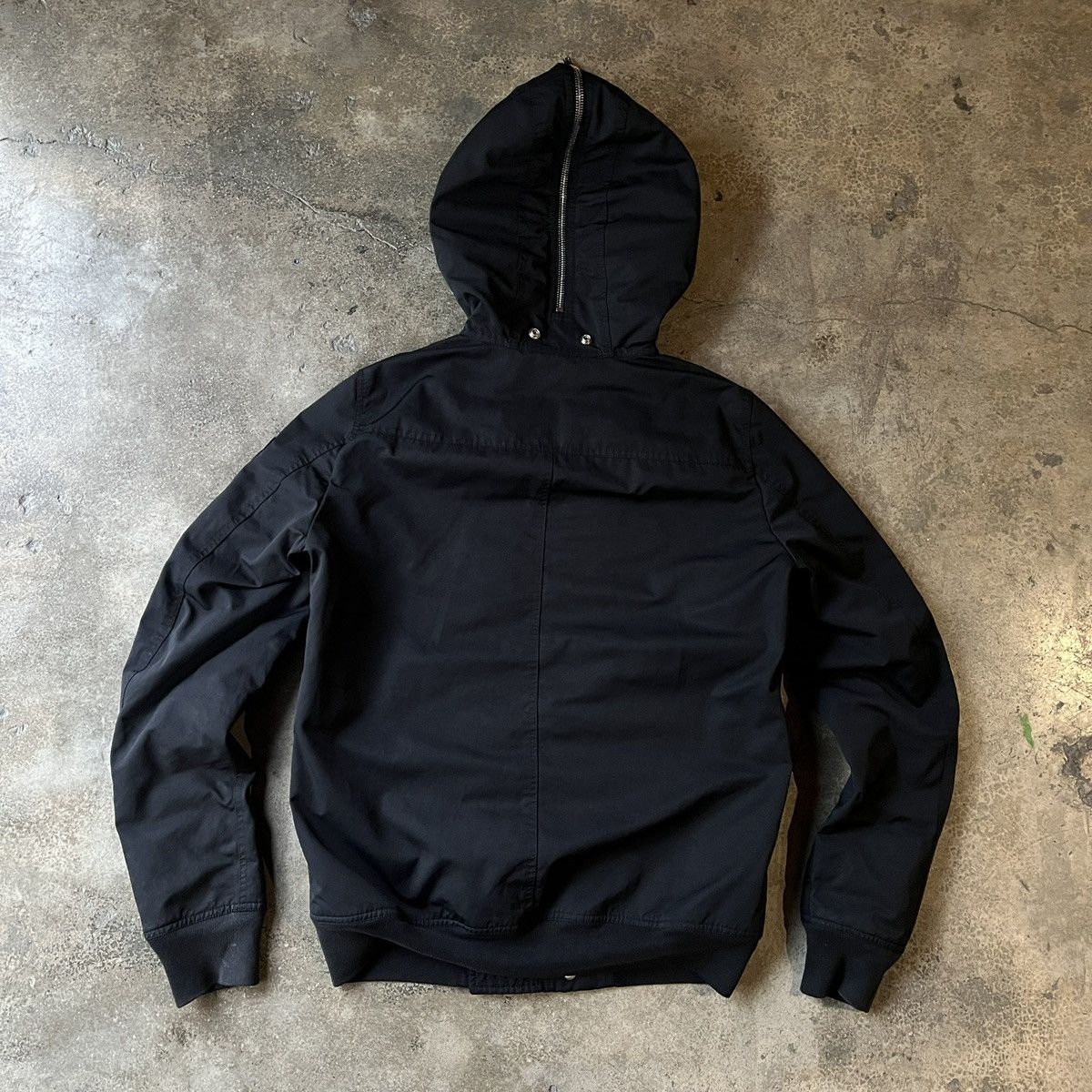 Rick Owens Drkshdw Rick Owens DRKSHDW Hooded Flight Bomber Jacket Size US M / EU 48-50 / 2 - 8 Thumbnail