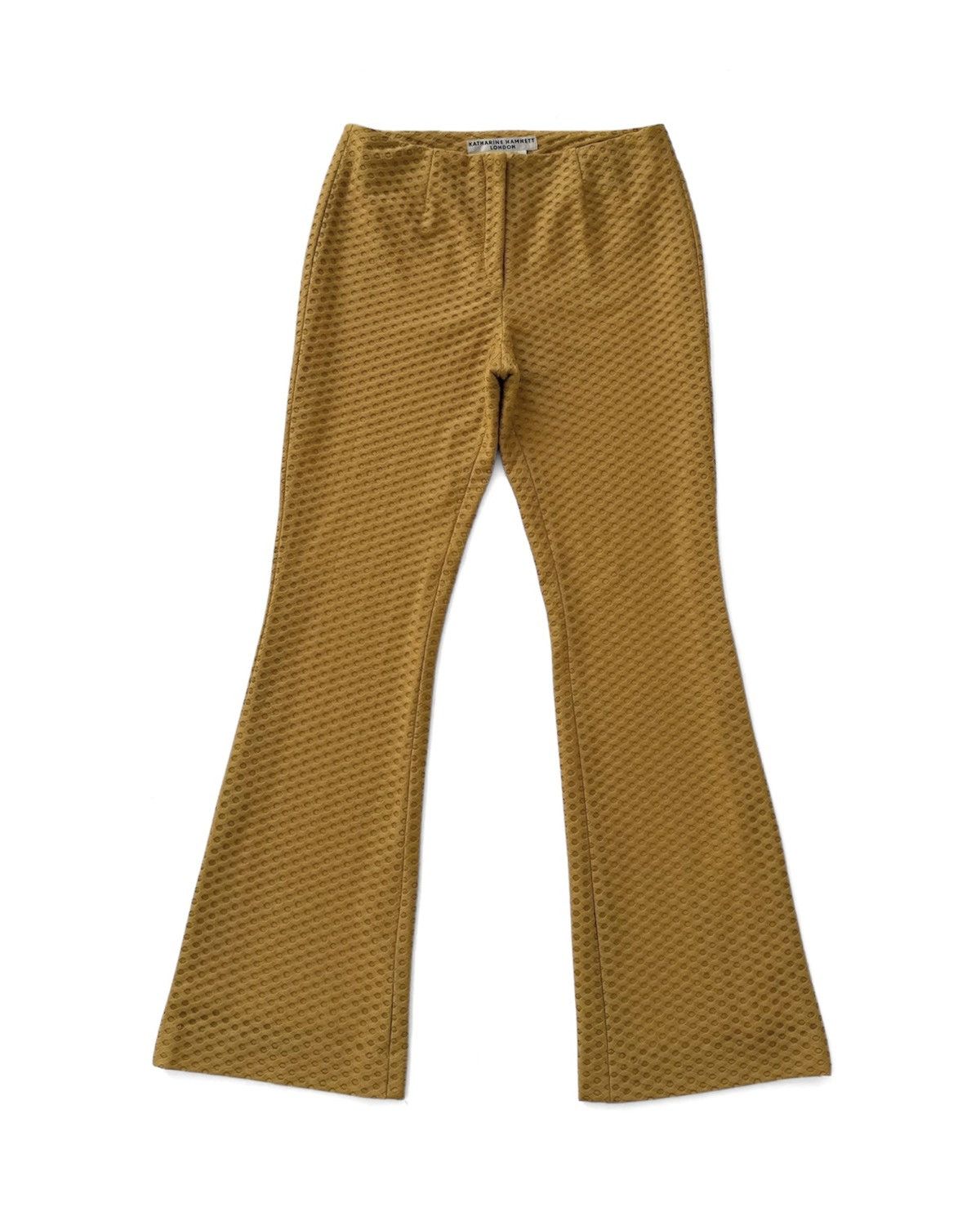 Katharine Hamnett London KATHARINE HAMNETT FLARED PANTS Size 29" - 2 Thumbnail
