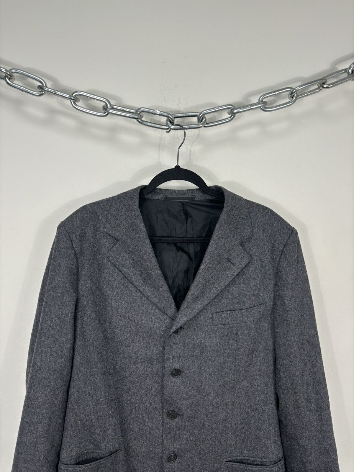 Ermenegildo Zegna Ermenegildo Zegna Soft Men’s 4-Buttons Wool Cashmere Blazer Size 40R - 4 Thumbnail