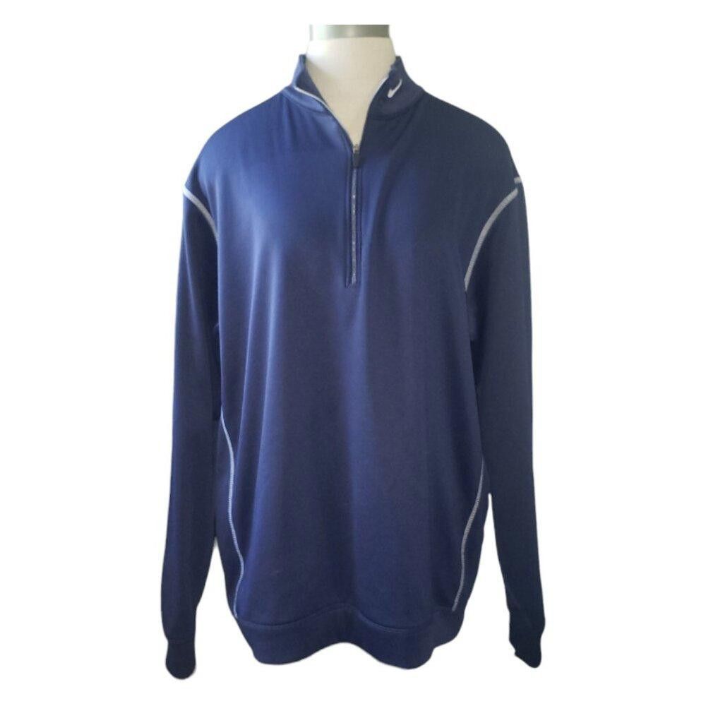 Nike CT1612 Nike Men's Golf Pull Over Therma Fit Athletic Top M Size US M / EU 48-50 / 2 - 1 Thumbnail