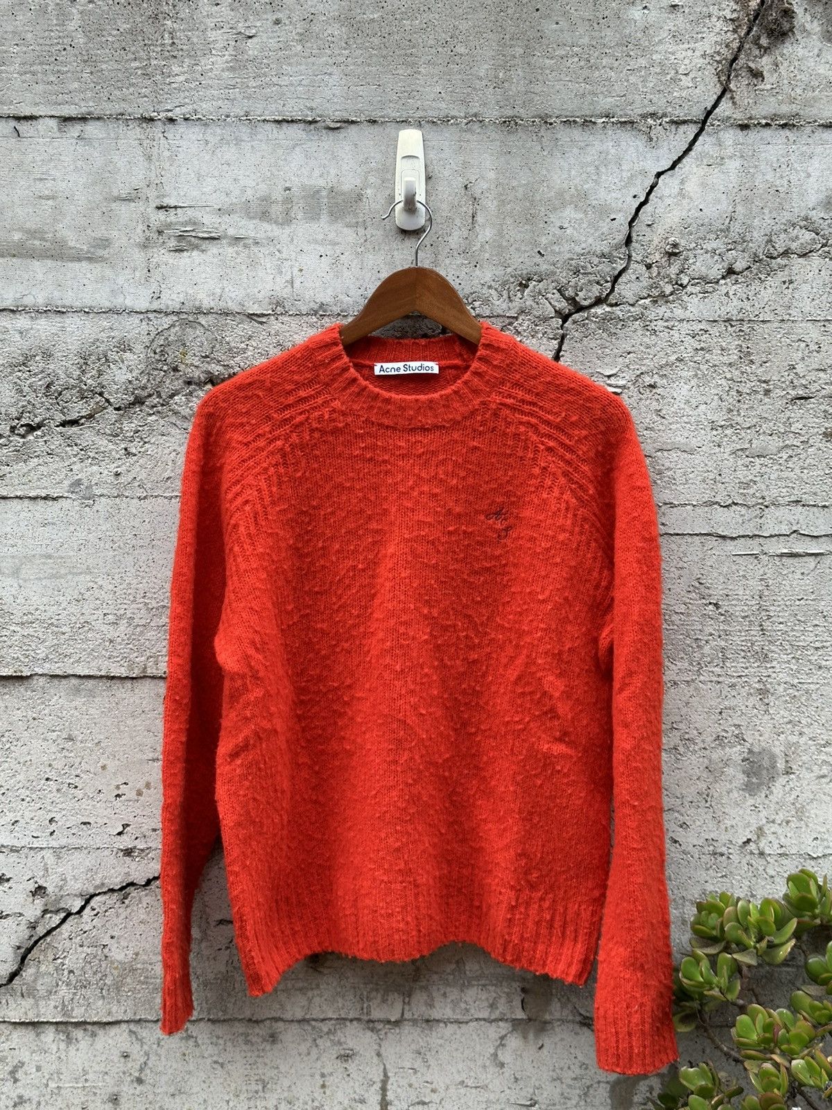 Acne Studios RARE GRAIL Acne Studios logo embroidered sweater Size US M / EU 48-50 / 2 - 2 Thumbnail