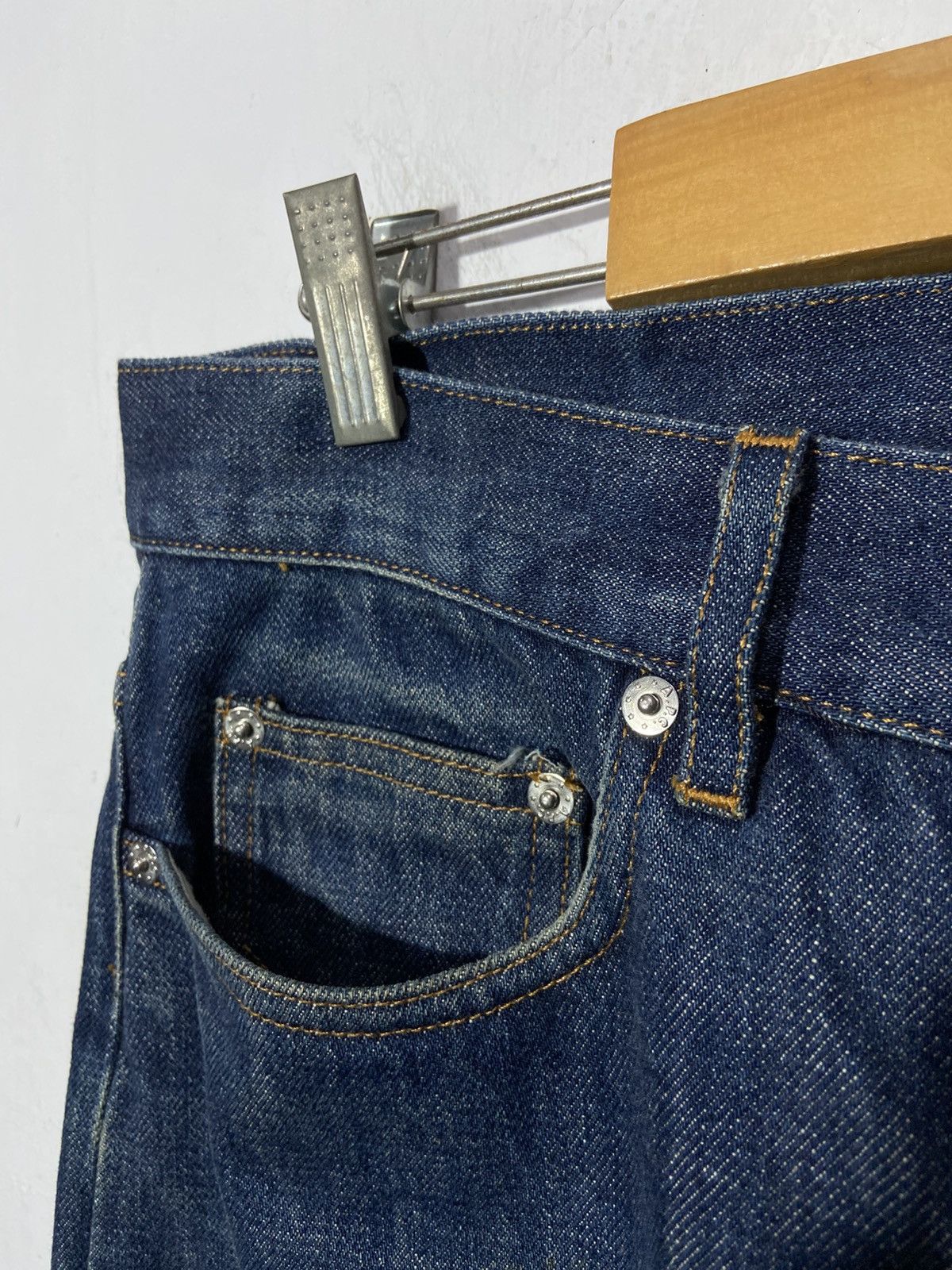 A.P.C. A.P.C. Rescue Selvedge Denim Pants Button Fly Jeans Pants Size US 33 - 4 Thumbnail