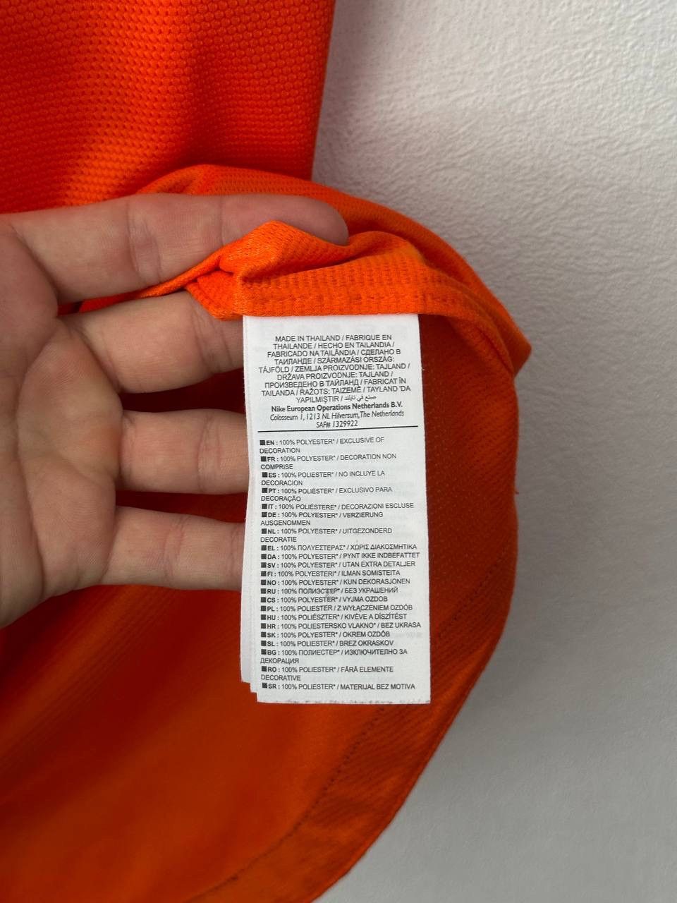 Nike Nike KNVB Netherlands Home Soccer Jersey 2012 Men’s Size M Size US M / EU 48-50 / 2 - 6 Thumbnail