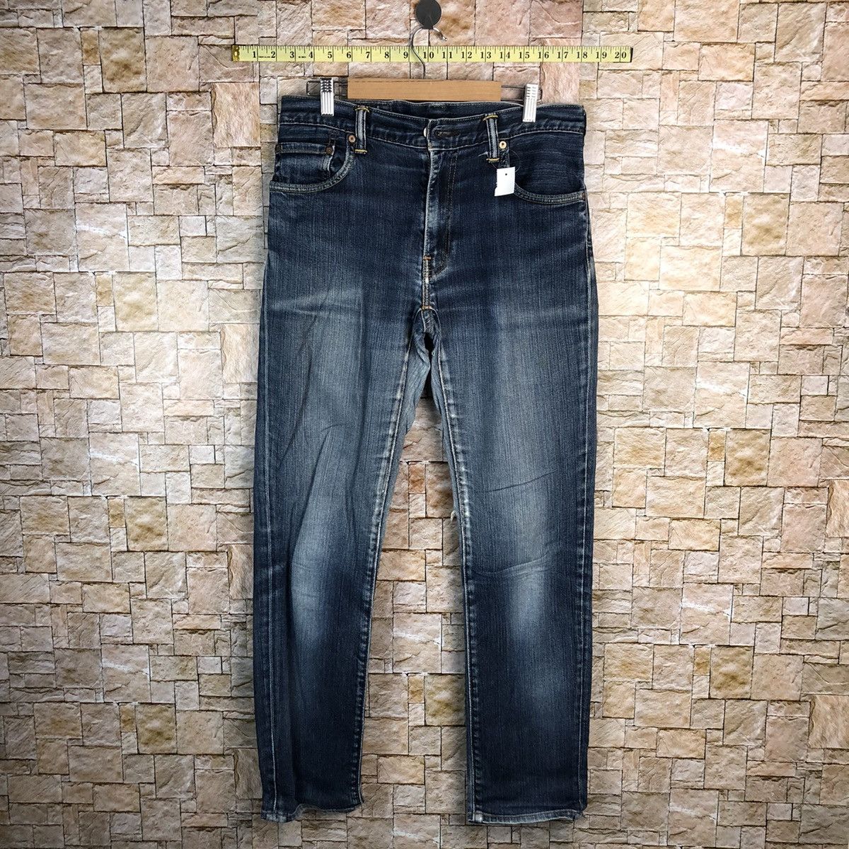 Levi's Levis Blue Denim Pants #7569 Size US 32 / EU 48 - 1 Thumbnail