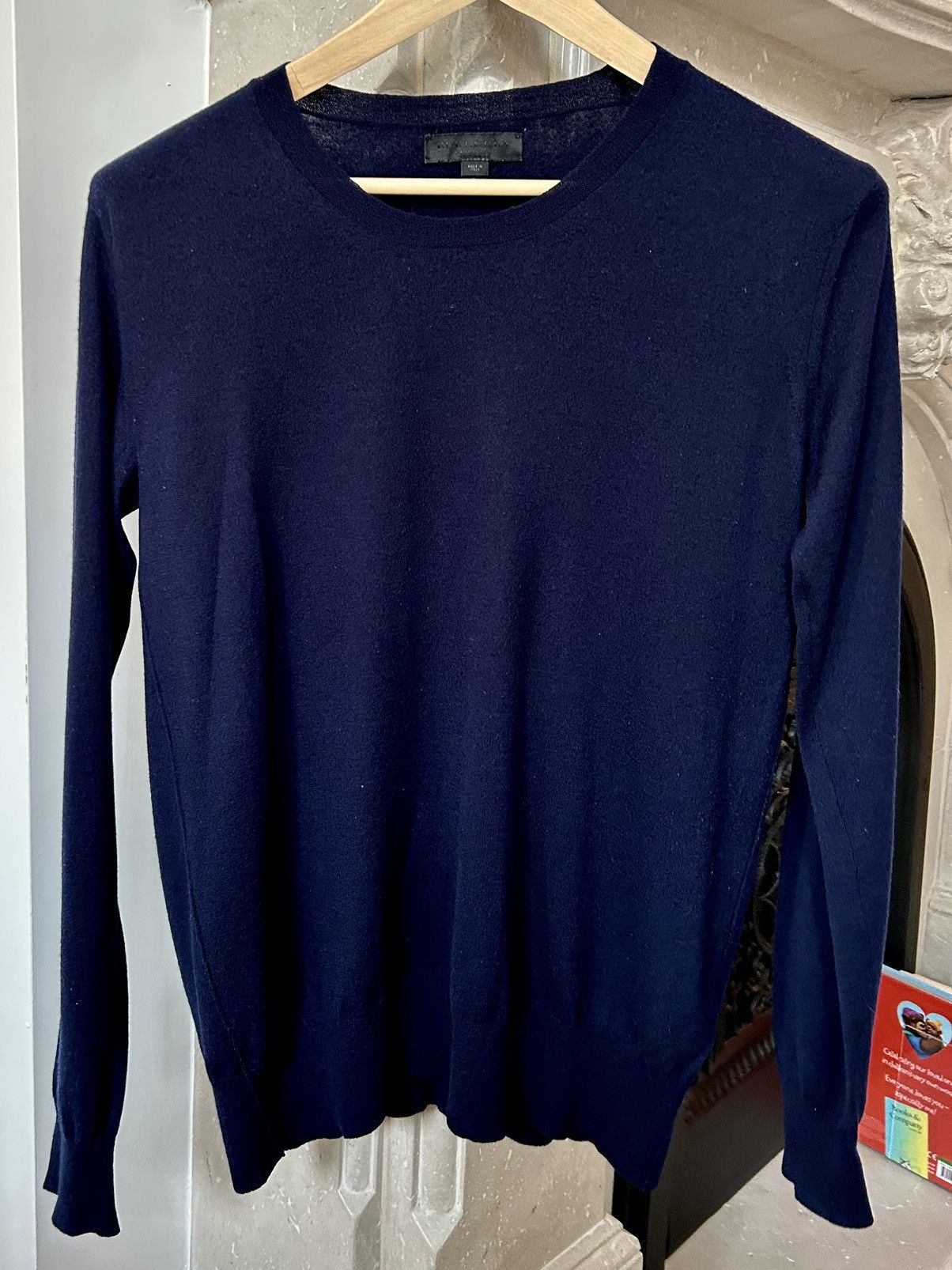 Burberry Prorsum Burberry Prorsum Men’s Navy Cashmere Sweater Size Small Size US S / EU 44-46 / 1 - 5 Thumbnail