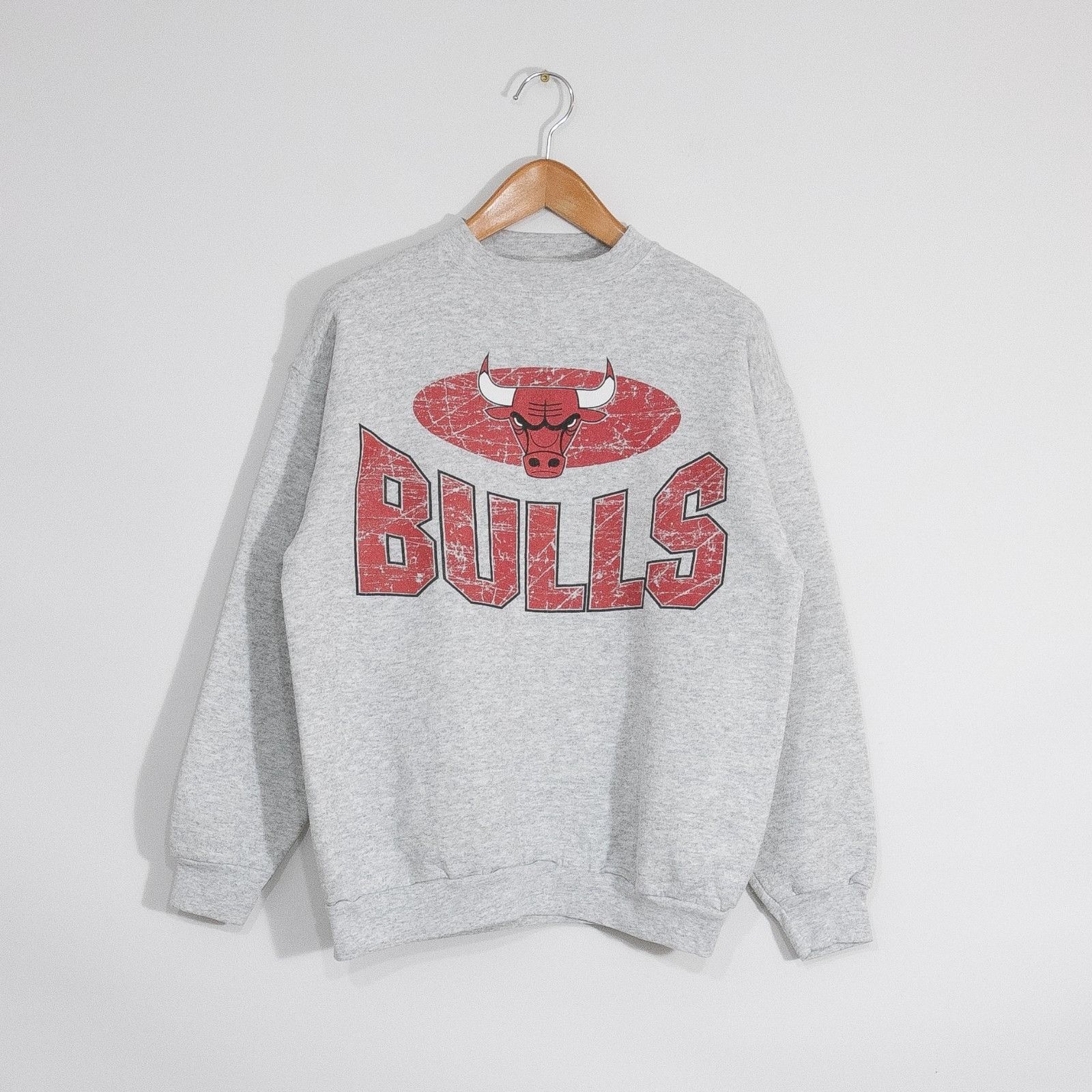 Vintage Vintage 90s Chicago Bulls Sweatshirt Mens Large - Crewneck Size US L / EU 52-54 / 3 - 1 Thumbnail