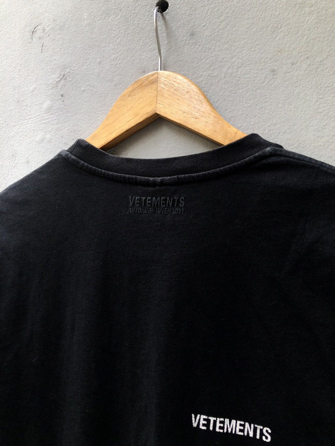 Vetements Vetements Logo Front Back Size US M / EU 48-50 / 2 - 1 Thumbnail