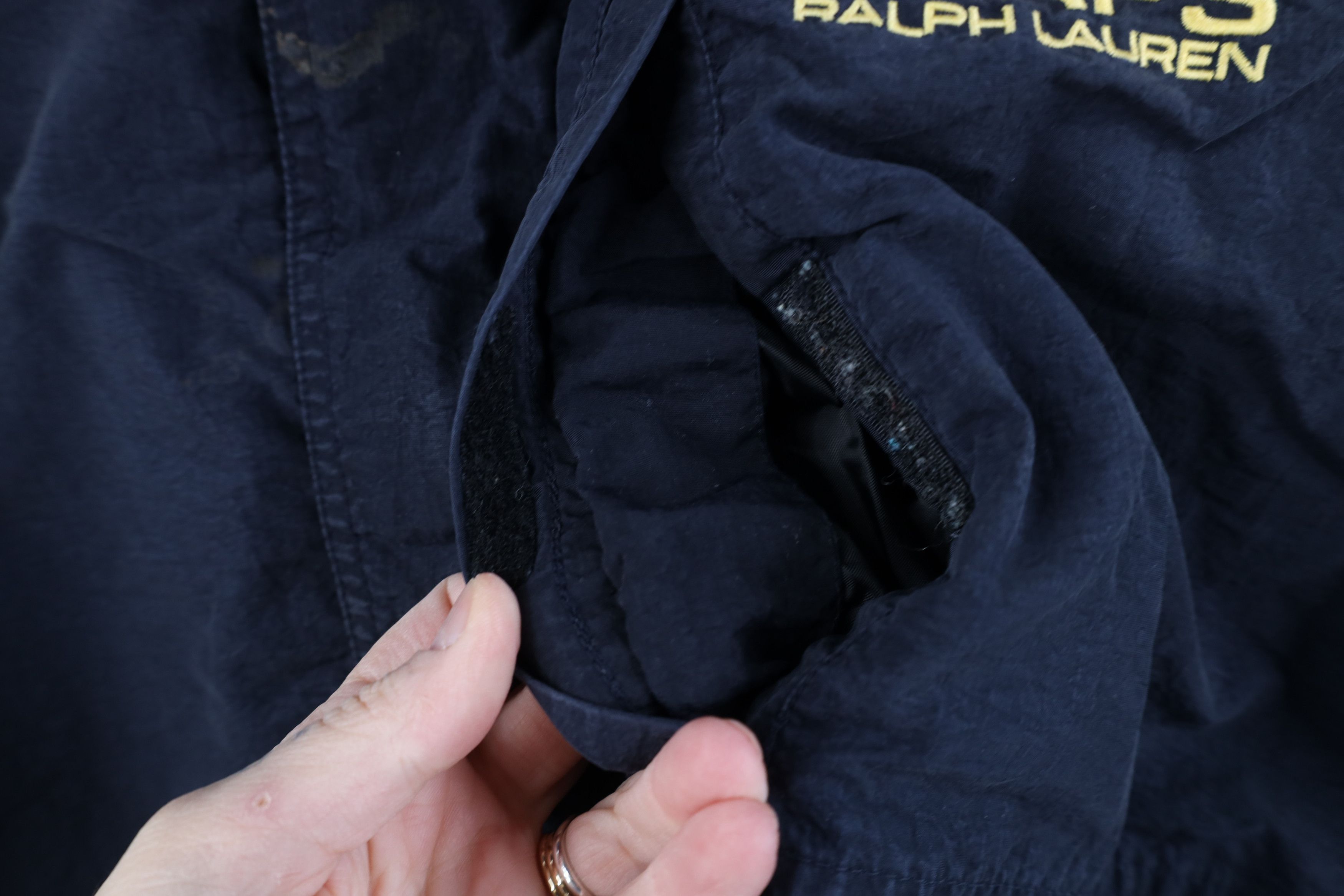 Polo Ralph Lauren Vintage 90s Chaps Ralph Lauren Hooded Windbreaker Jacket Size US XL / EU 56 / 4 - 6 Thumbnail