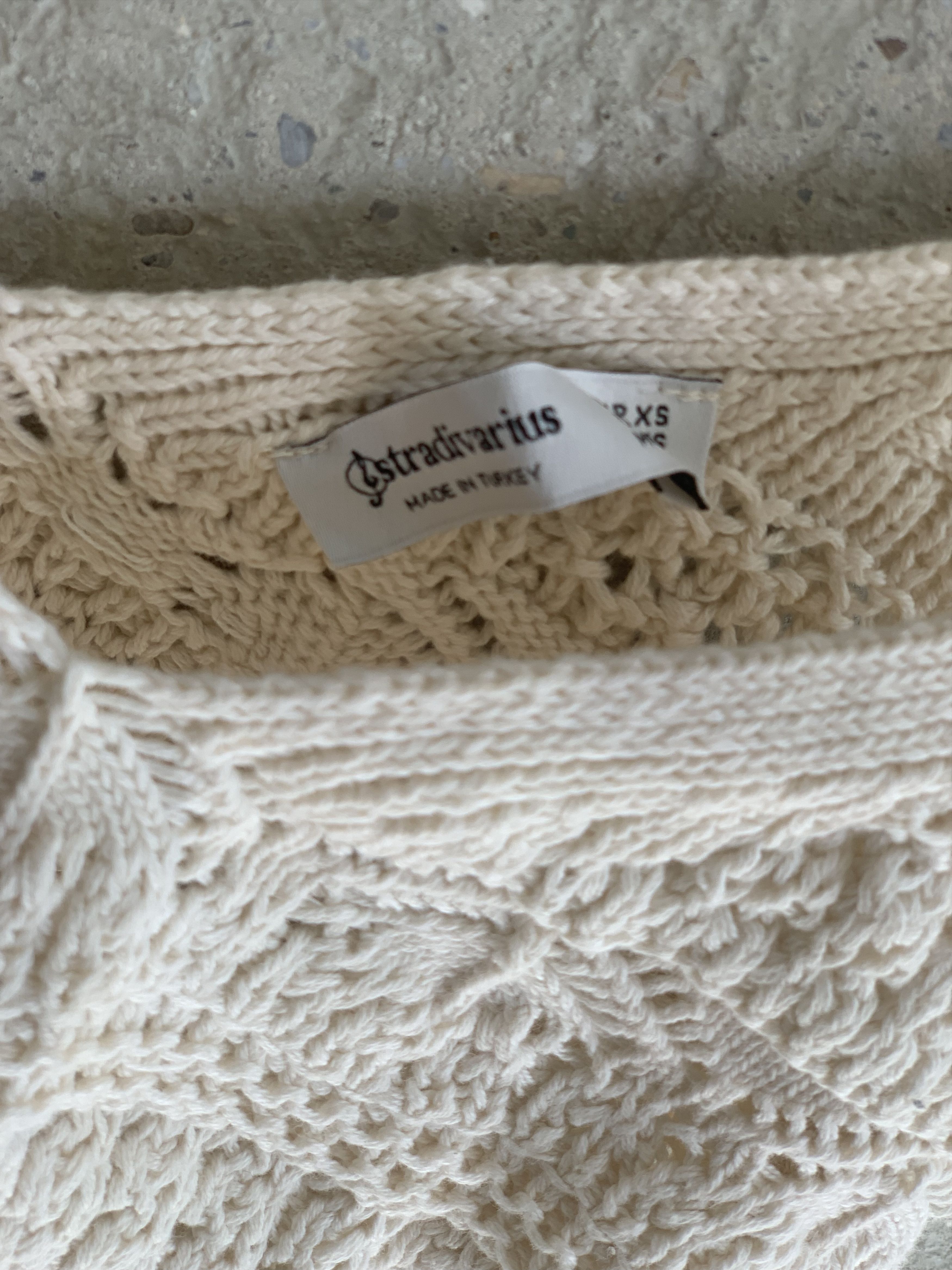 Stradivarius Stradivarius crochet crop top Size XS / US 0-2 / IT 36-38 - 3 Thumbnail