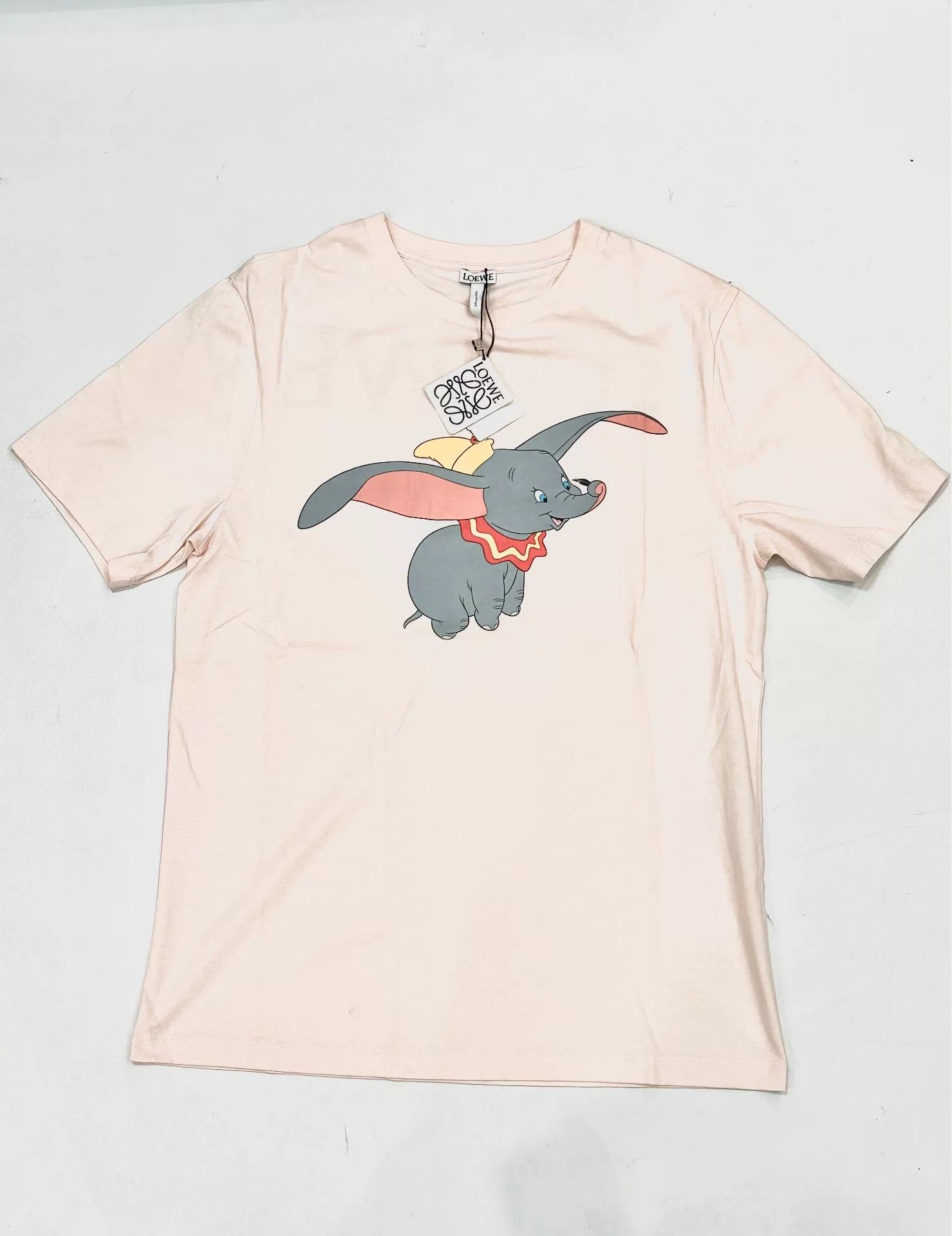 Loewe Loewe Pink Dumbo Print Short Sleeve T-shirt Size US S / EU 44-46 / 1 - 1 Thumbnail