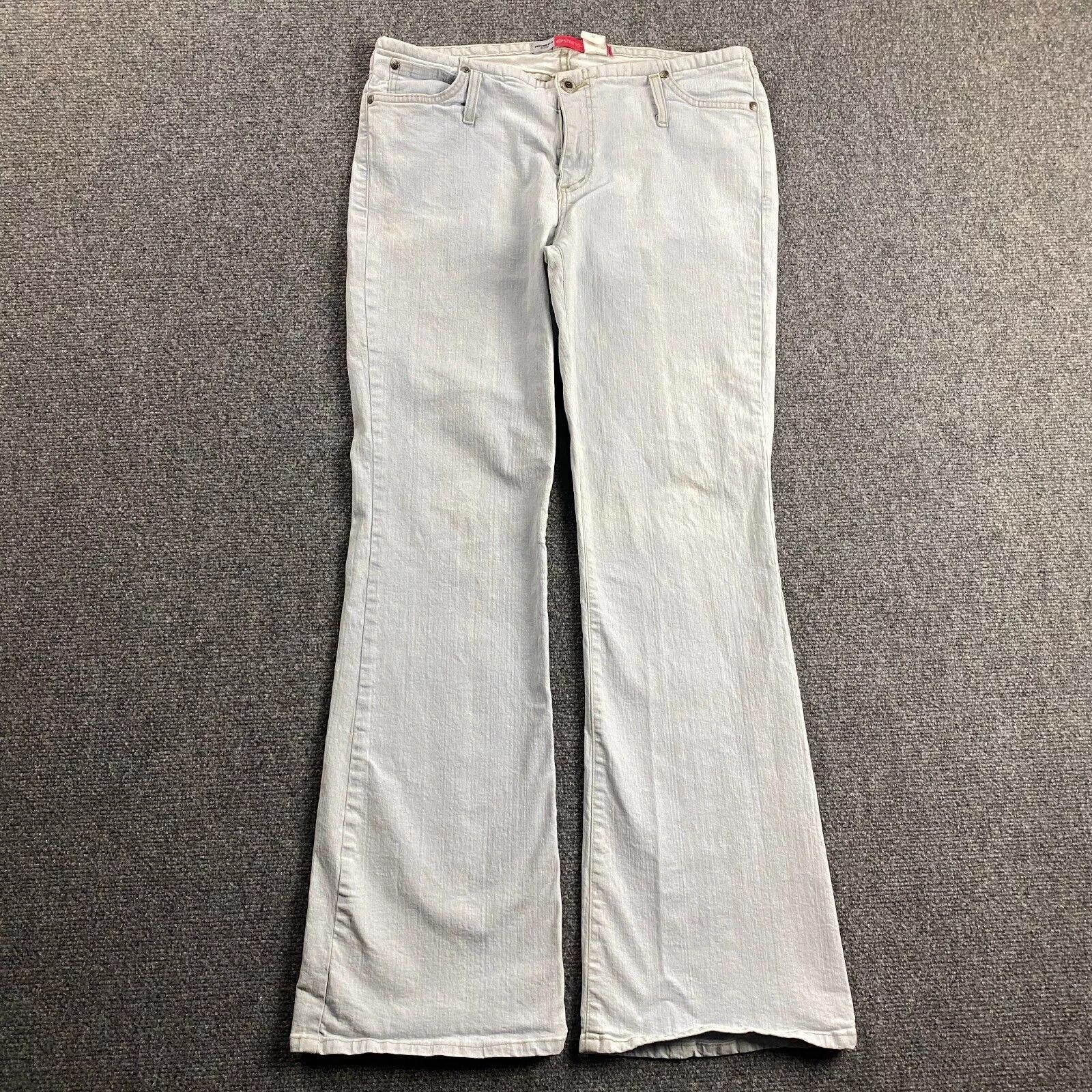 Anchor Blue × Vintage Vintage Anchor Jeans Women's Size 13 Flared Light Wash Y2K Size 30" / US 8 / IT 44 - 1 Thumbnail