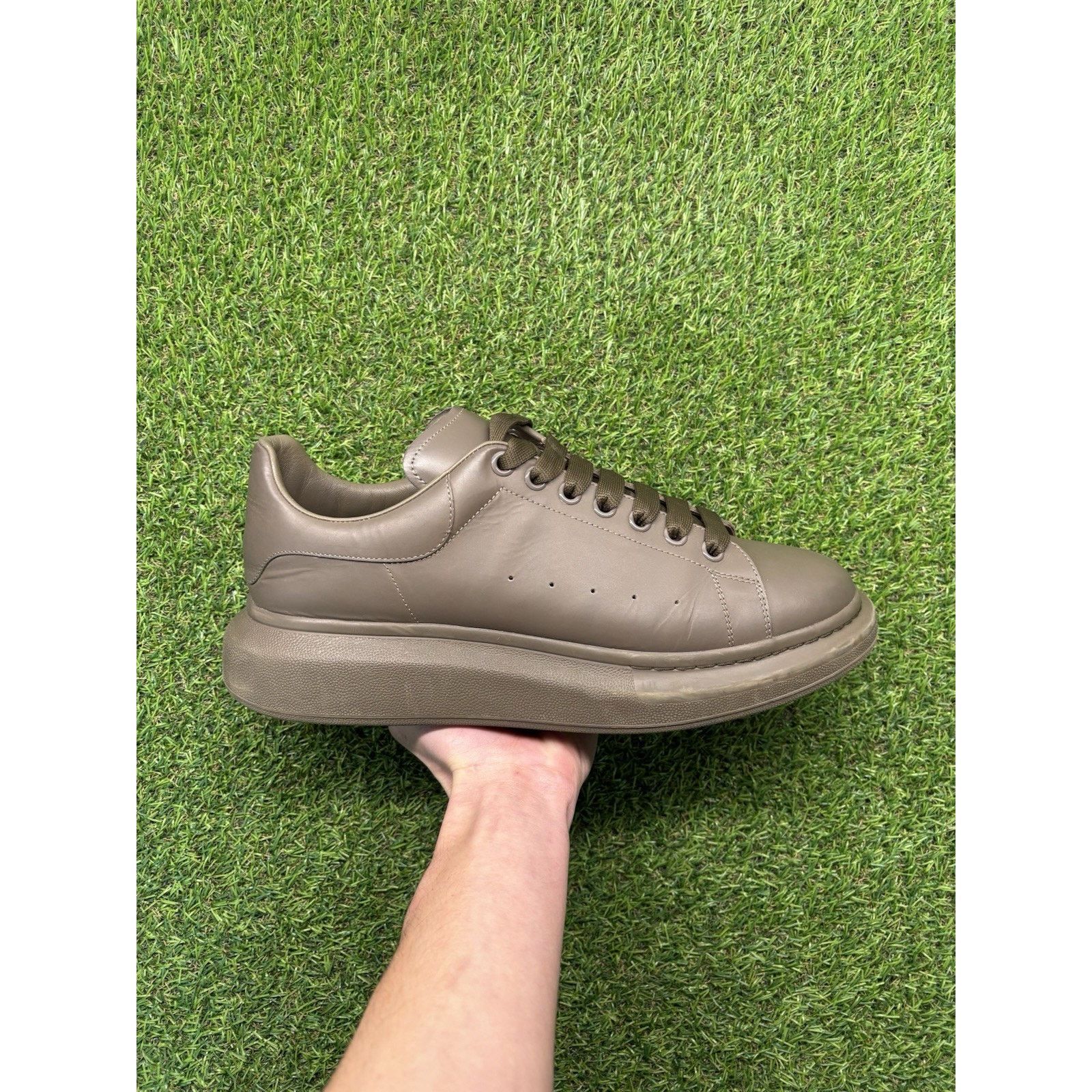 Alexander McQueen Alexander McQueen ‘ Khaki ‘ | GOOD CONDITION! Size US 12 / EU 45 - 2 Thumbnail