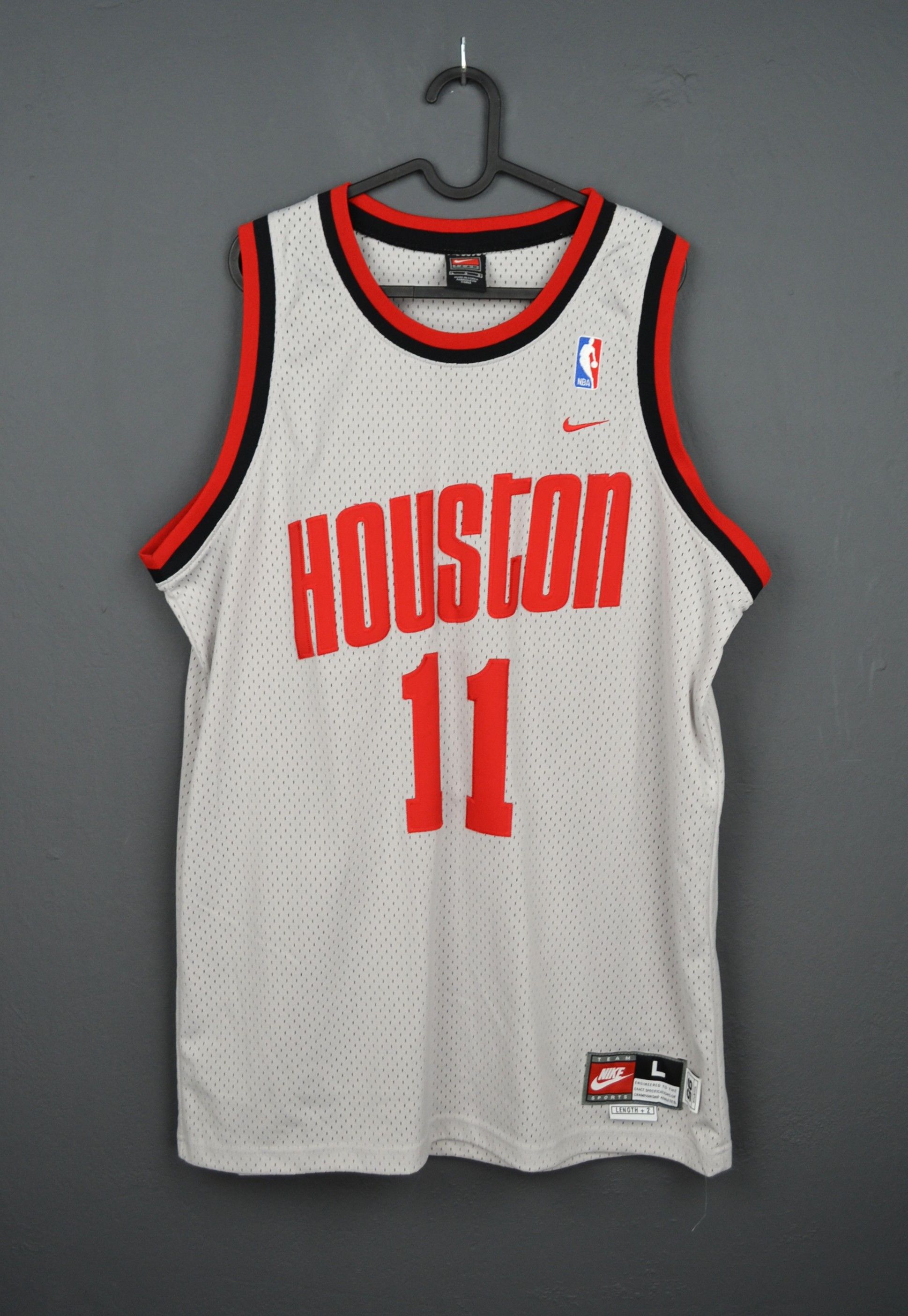 Nike Vintage Nike Rewind NBA Houston Rockets Yao Ming L Jersey Size US L / EU 52-54 / 3 - 1 Thumbnail