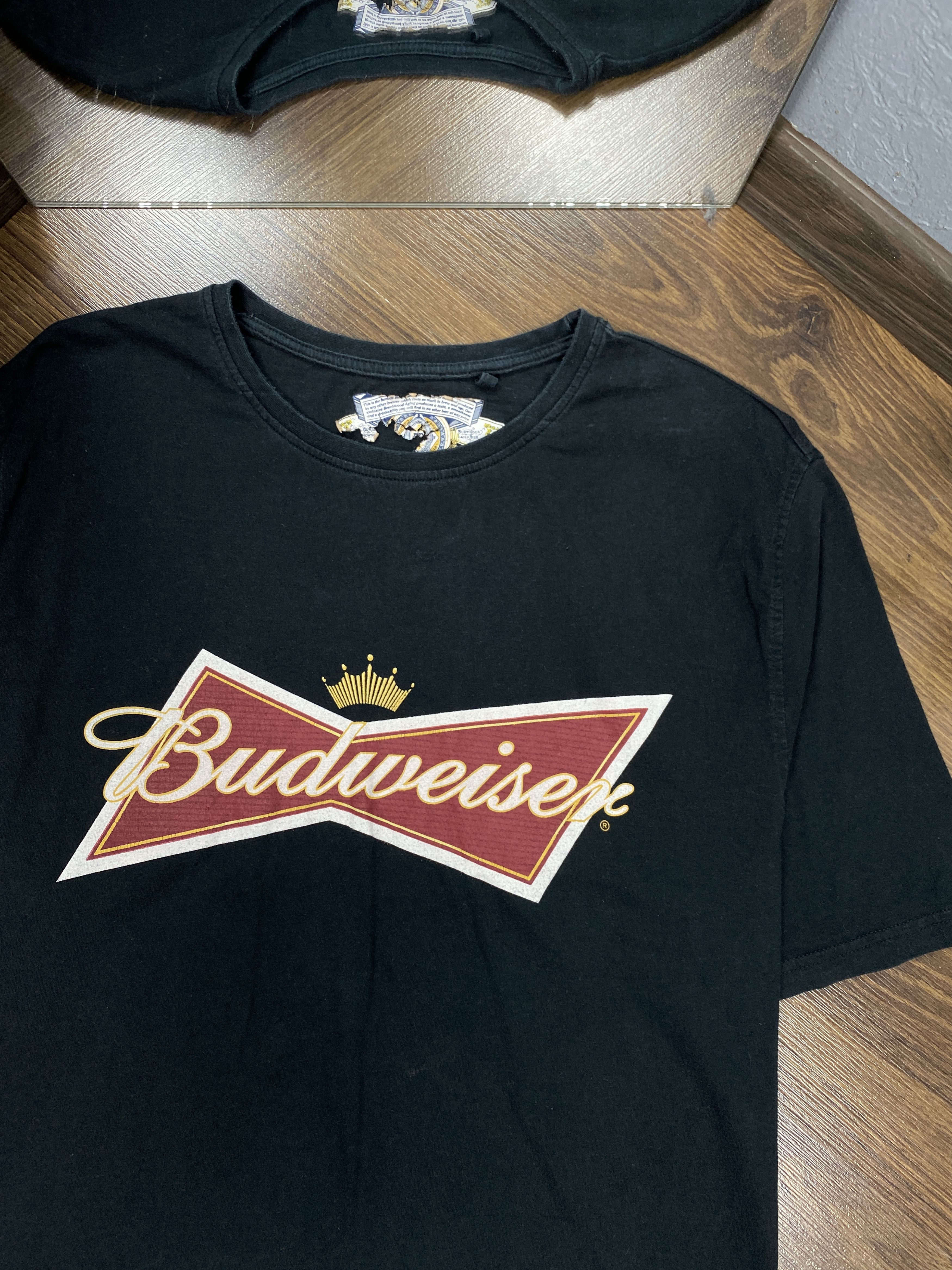 Budweiser Budweiser Vintage Mens Crew Neck T-Shirt Size US XL / EU 56 / 4 - 2 Thumbnail