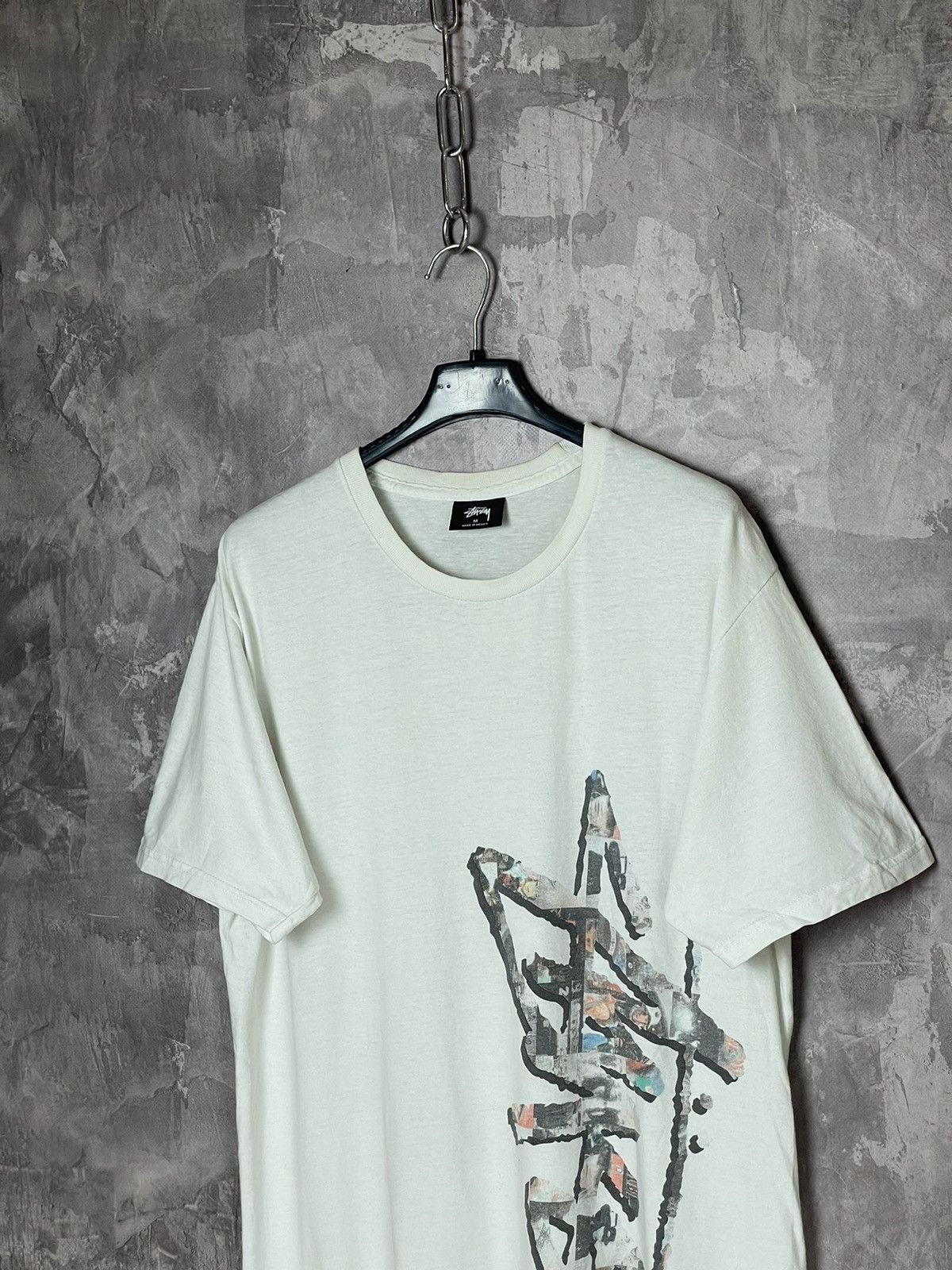 Stussy × Vintage Vintage Stussy Big Logo T-Shirt Skateboard Y2K Size US M / EU 48-50 / 2 - 7 Thumbnail