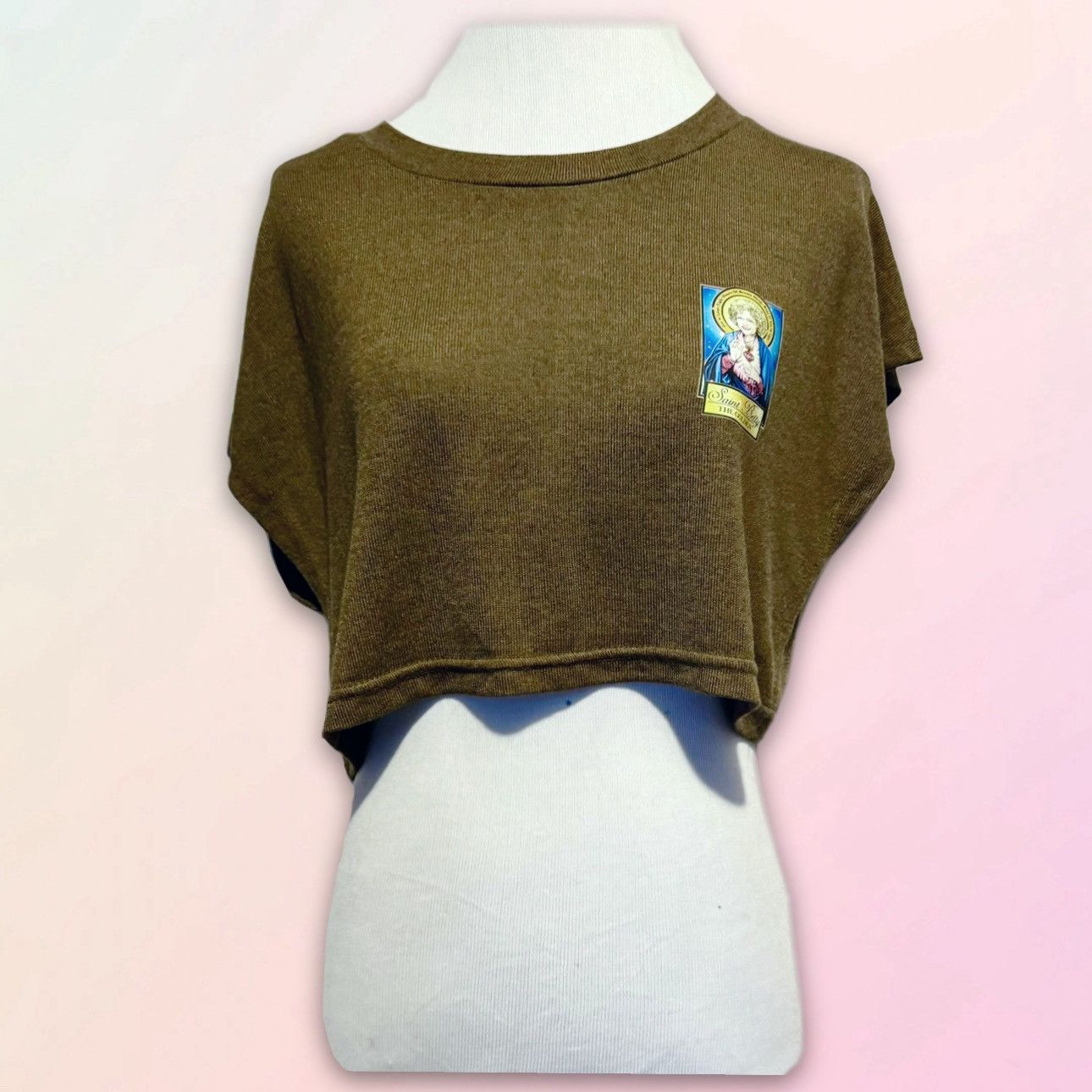 Other Saint Betty, The Golden, Custom, Knit, Sleeveless Crop Top Size M / US 6-8 / IT 42-44 - 2 Thumbnail