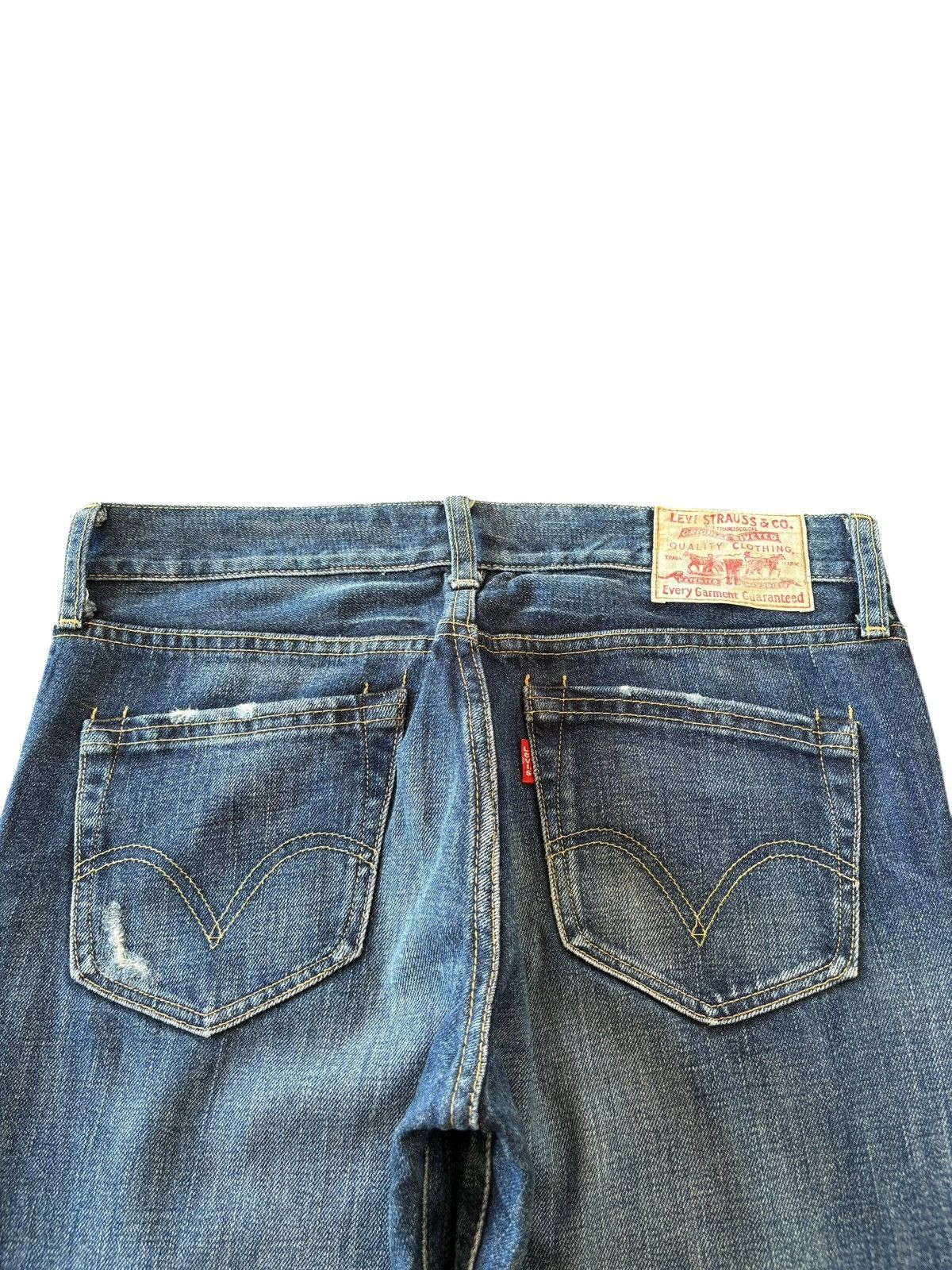 Levi's Vintage 90s Levis 502 Faded Wash Distressed Jeans Size US 31 - 4 Thumbnail