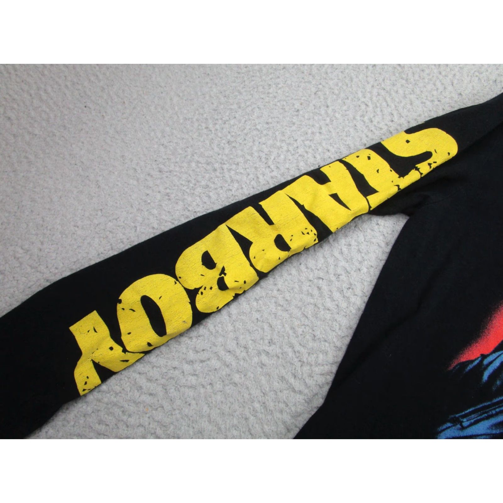 Vintage Starboy Shirt The Weeknd XO Graphic Album Tour Long Sleeve Small Black Mens Size US S / EU 44-46 / 1 - 4 Thumbnail