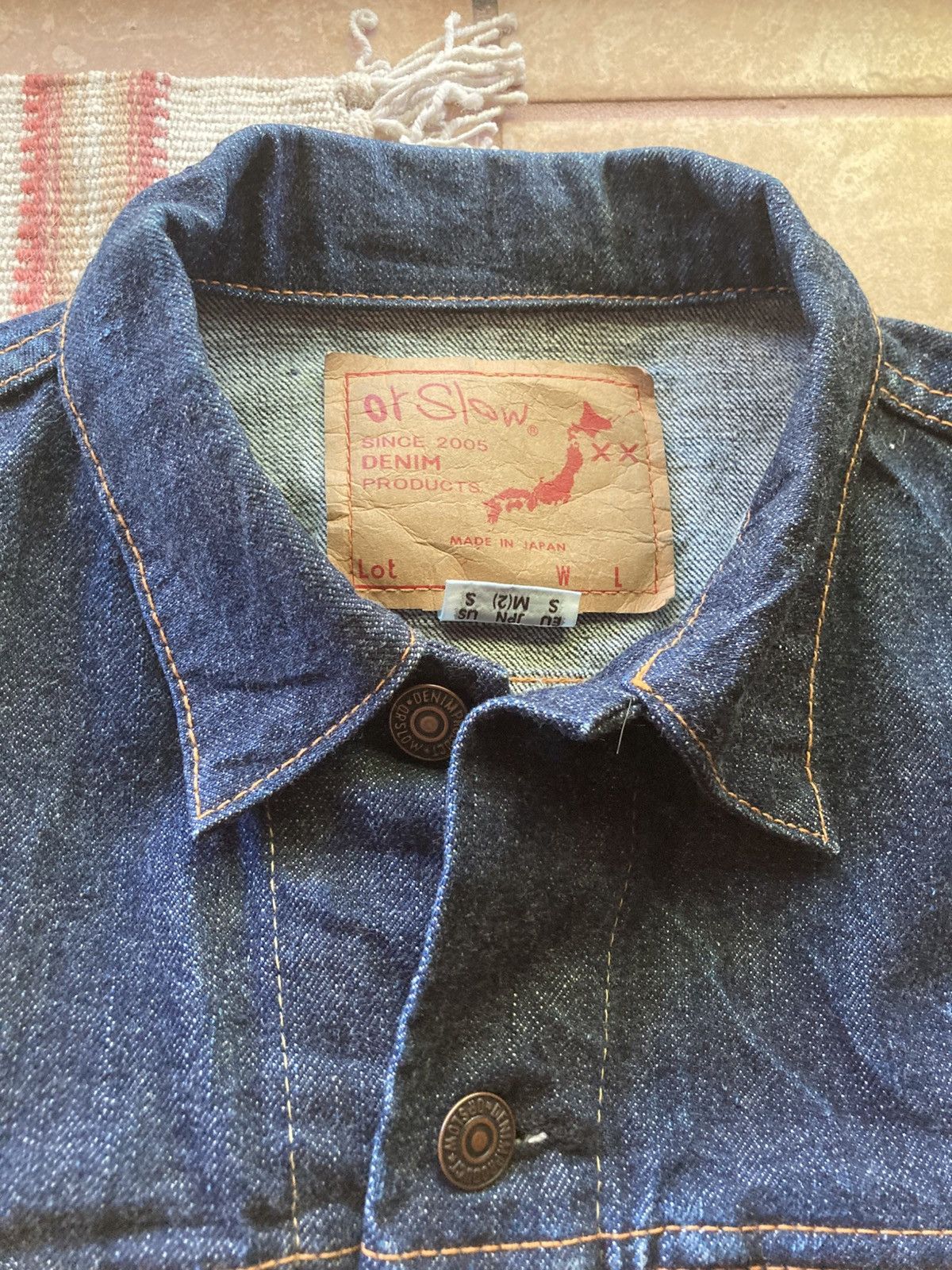Orslow Orslow 6005 3rd Type Denim Jacket Size US S / EU 44-46 / 1 - 5 Thumbnail