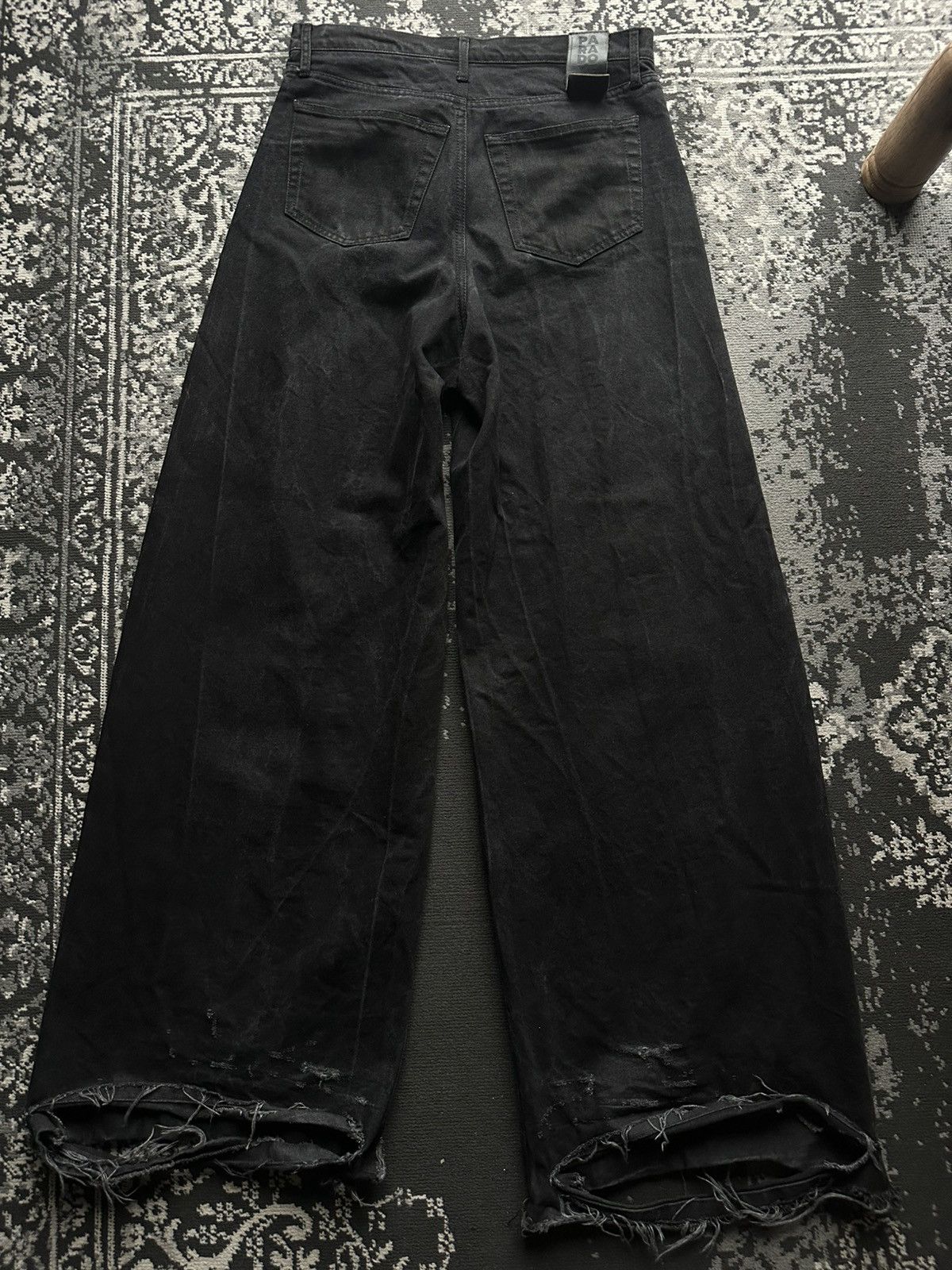 Paradox Paris Big Baggy Black Denim