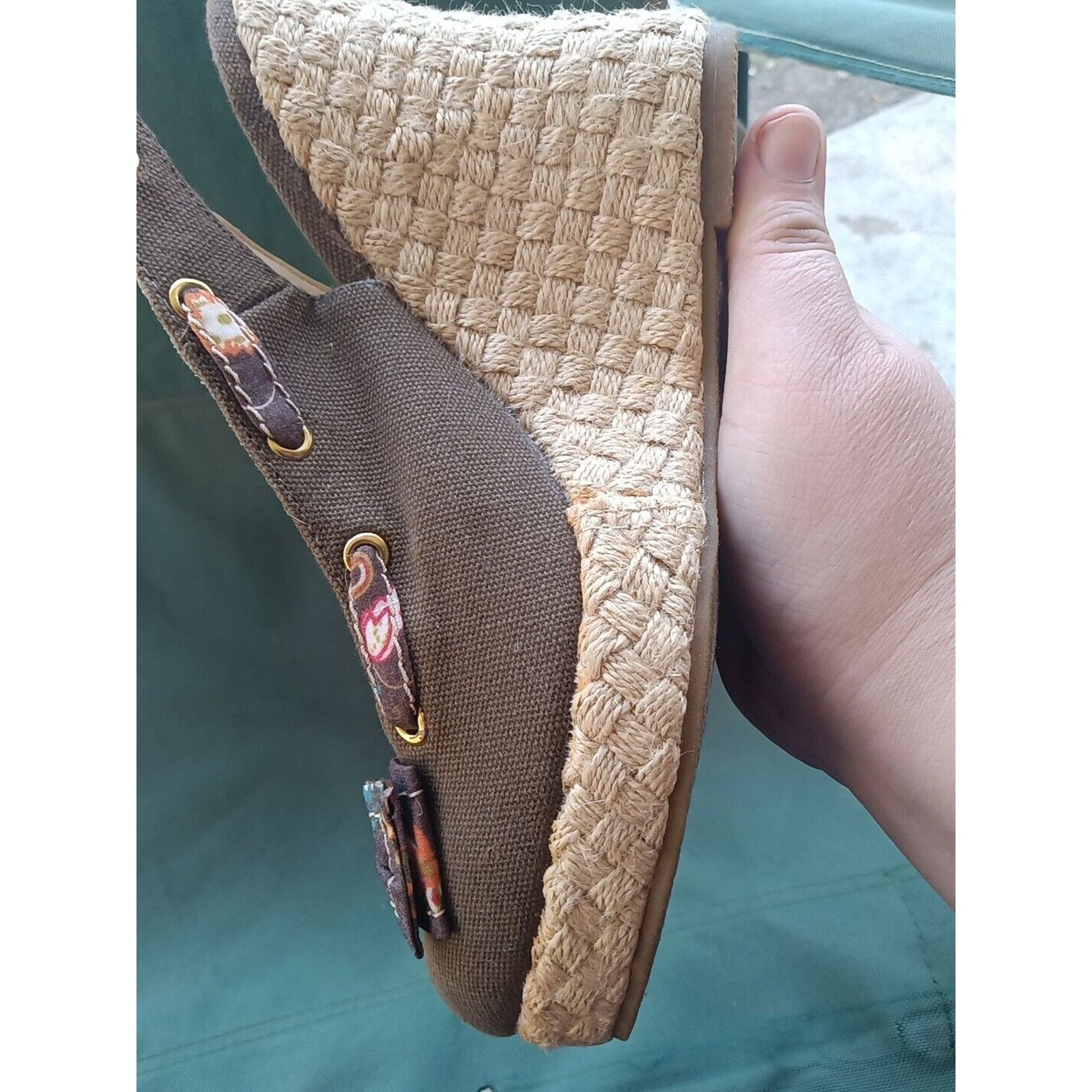 Other Woman's Size 8 Shoes Xhilaration Tamala Brown 3.25 in Wedge Size US 8 / IT 38 - 7 Thumbnail