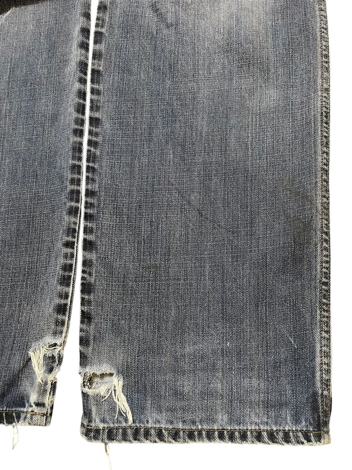 G-Star Vintage Japanese G-Star Faded Wash Distress Baggy Jeans Size US 34 / EU 50 - 8 Thumbnail
