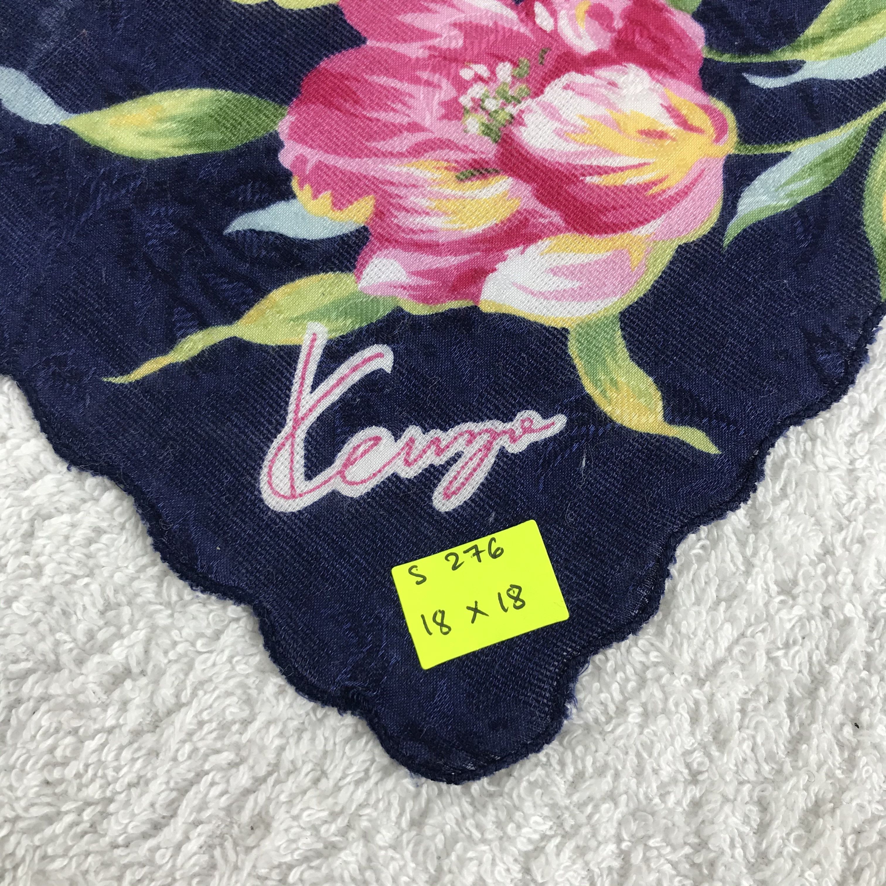 Kenzo × Vintage Kenzo Bandana / Handkerchief / Neckerchief - S276 Size ONE SIZE - 5 Thumbnail