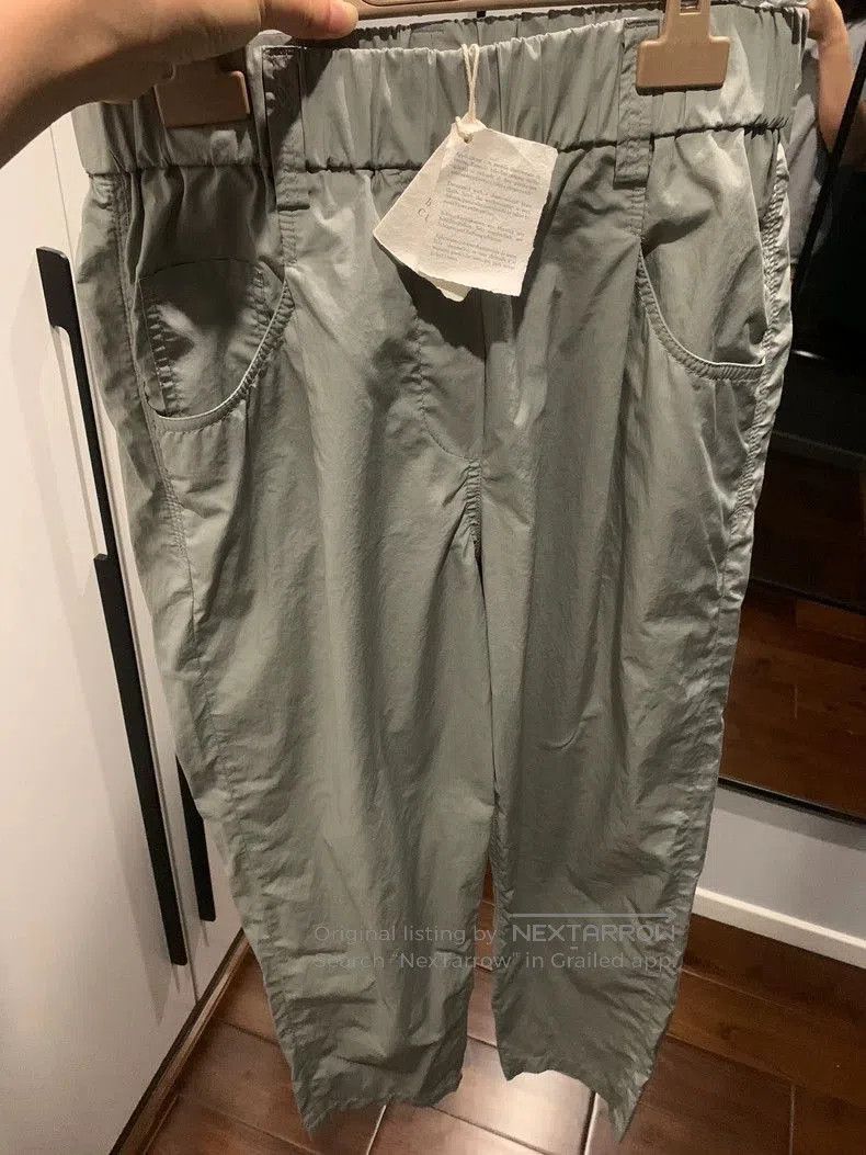 Brunello Cucinelli Brunello Cucinelli Gray Casual Pants. Size US 40 / EU 56 - 1 Thumbnail