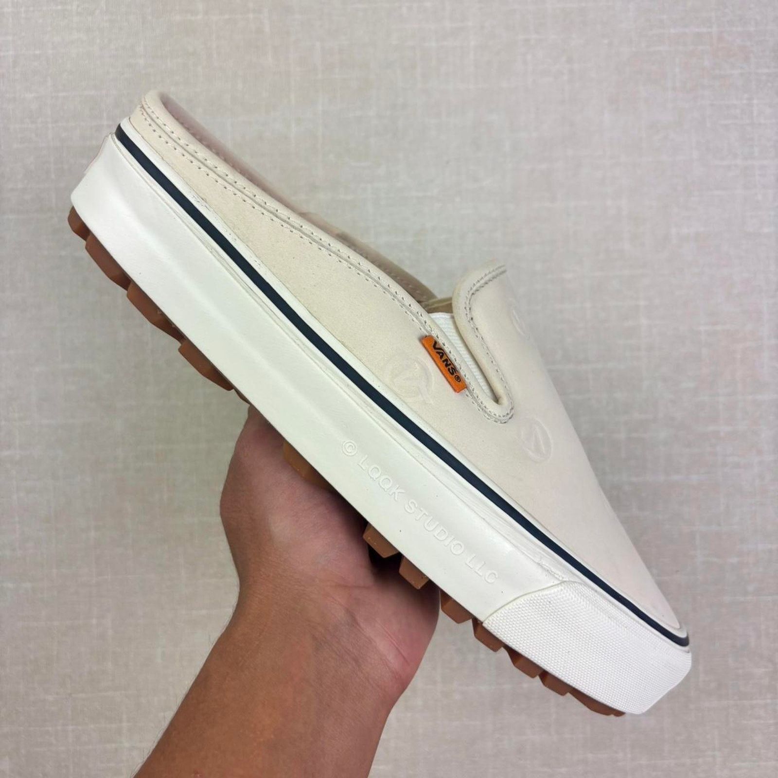 🍦 LQQK x Vans OG Mule LX “Cream” 9.5M