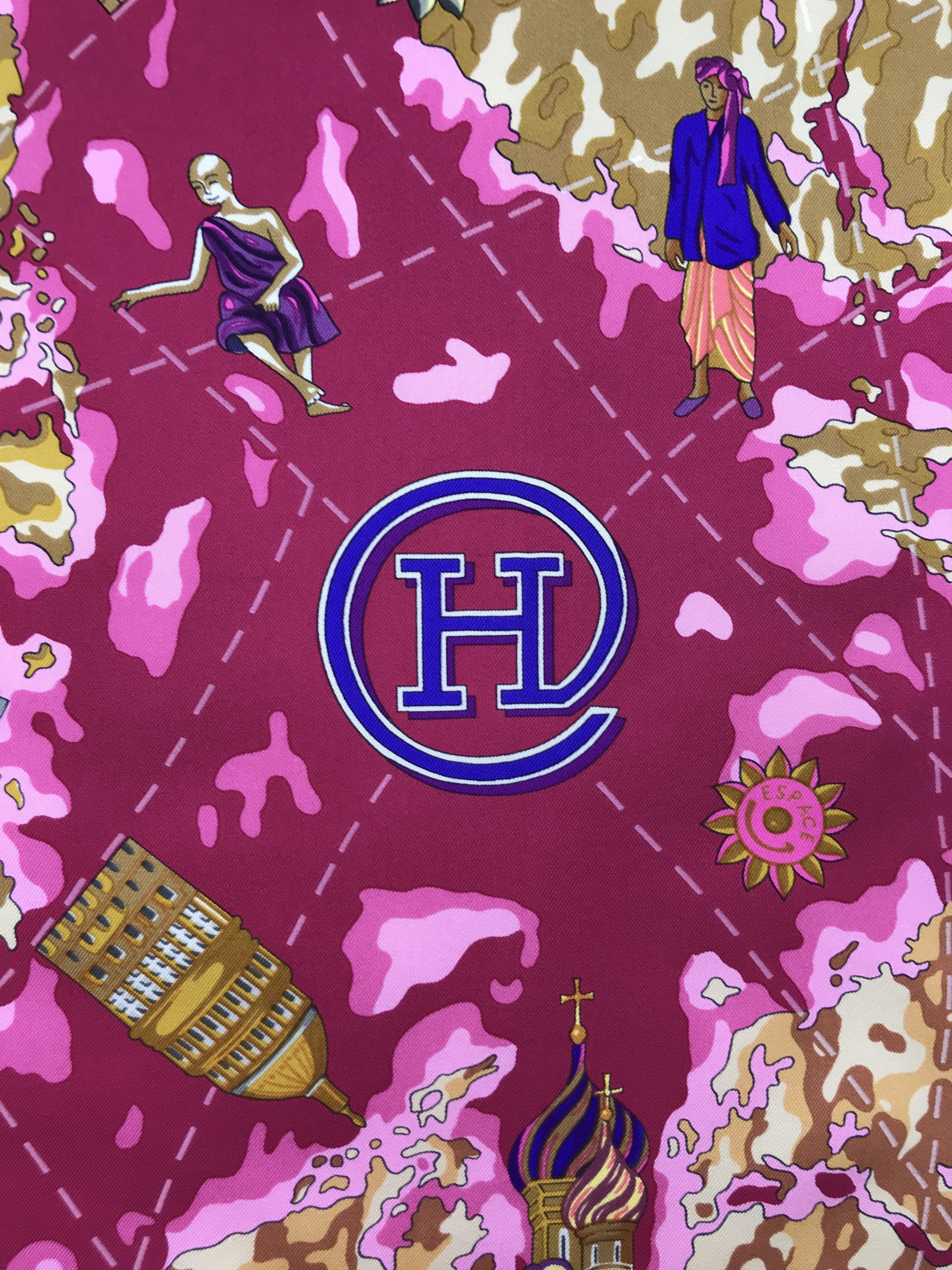 Hermes Vintage Hermes Silk Scarf Size ONE SIZE - 7 Thumbnail