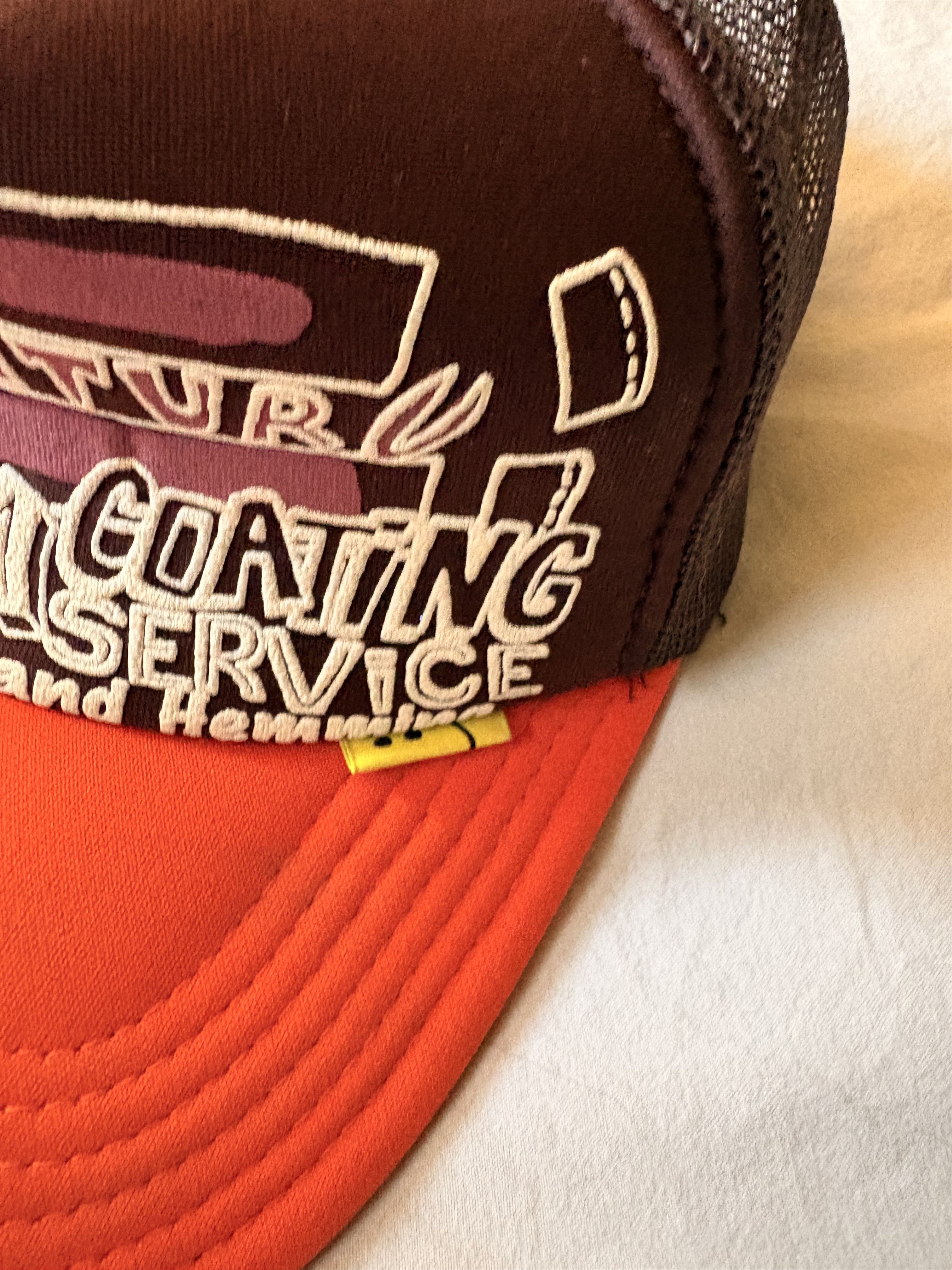 Kapital Century Denim Coating Service Truck Cap Size ONE SIZE - 3 Thumbnail