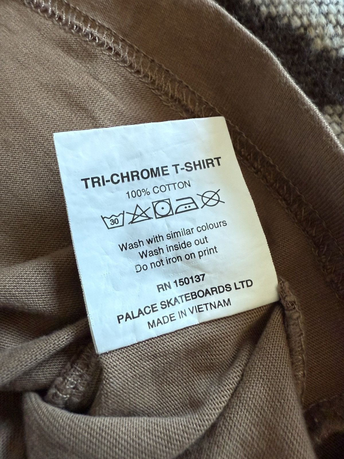 Palace Palace TRI-CHROME T-SHIRT Brown Size US S / EU 44-46 / 1 - 4 Thumbnail