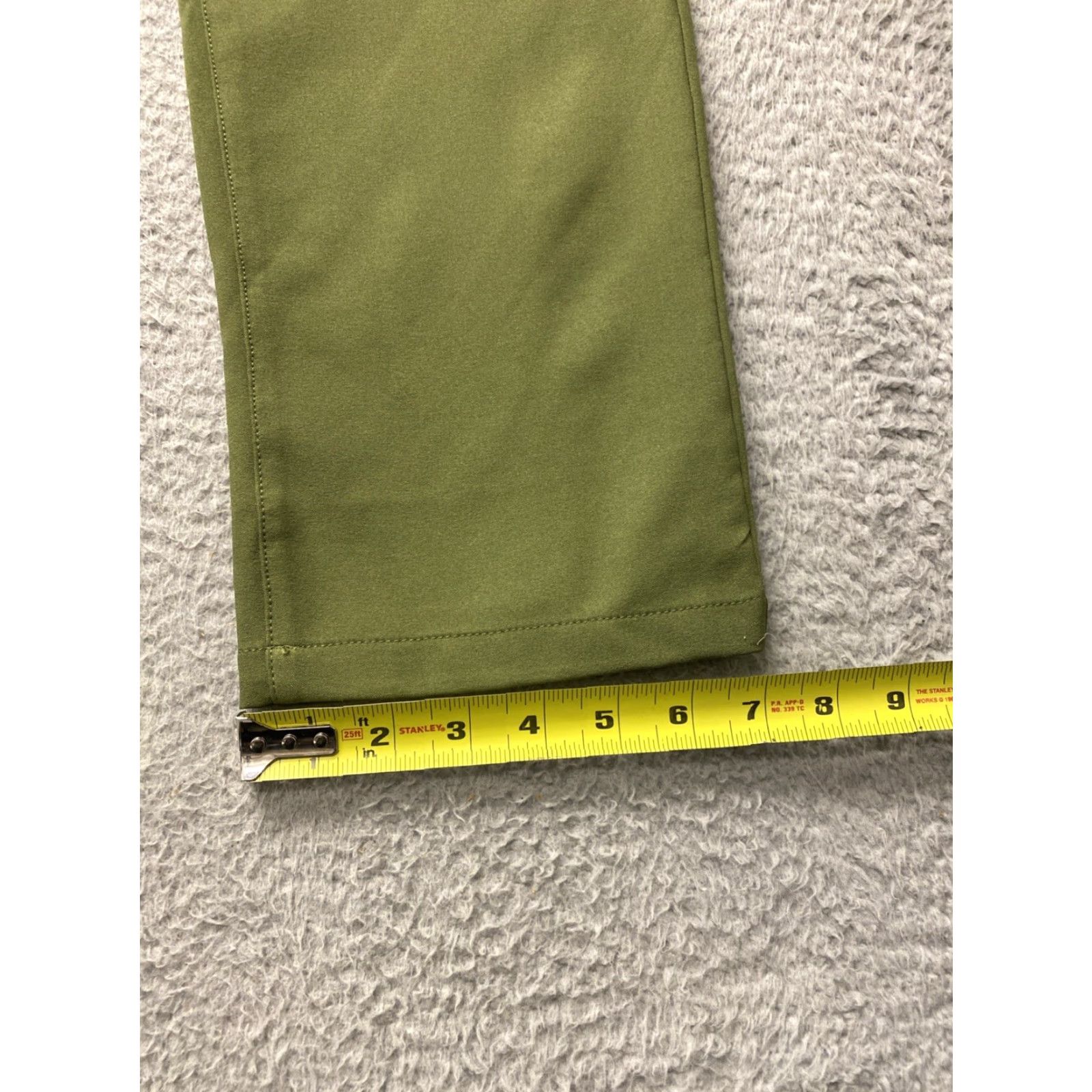 Bonobos Bonobos Slim Fit Stretch Chino Pants Mens 32X30 Green Casual Business Travel 0518 Size US 32 / EU 48 - 6 Thumbnail