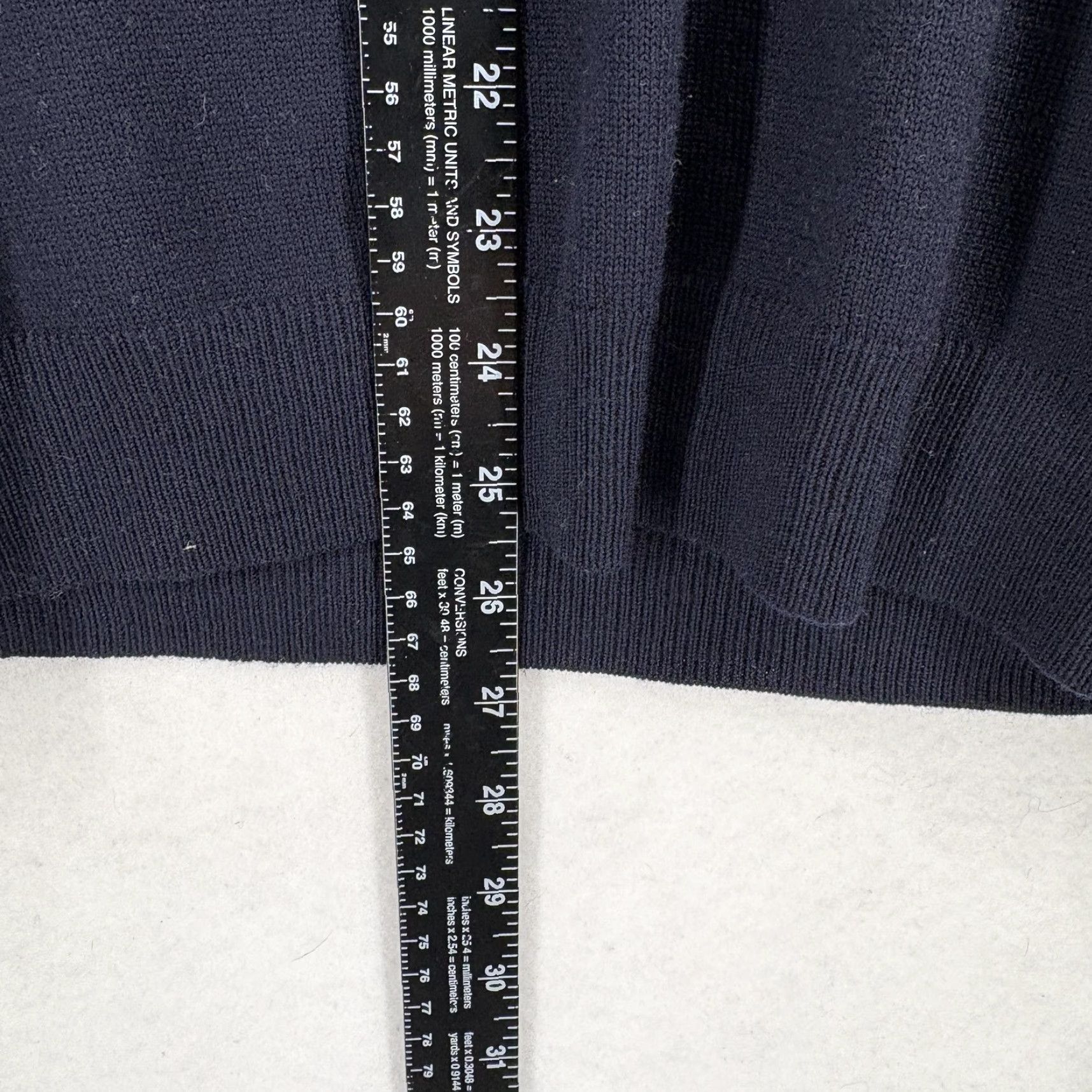 Brooks Brothers Brooks Brothers Sweater Mens XL Blue Merino Wool V Neck Knit Stretch Pullover Size US XL / EU 56 / 4 - 6 Thumbnail