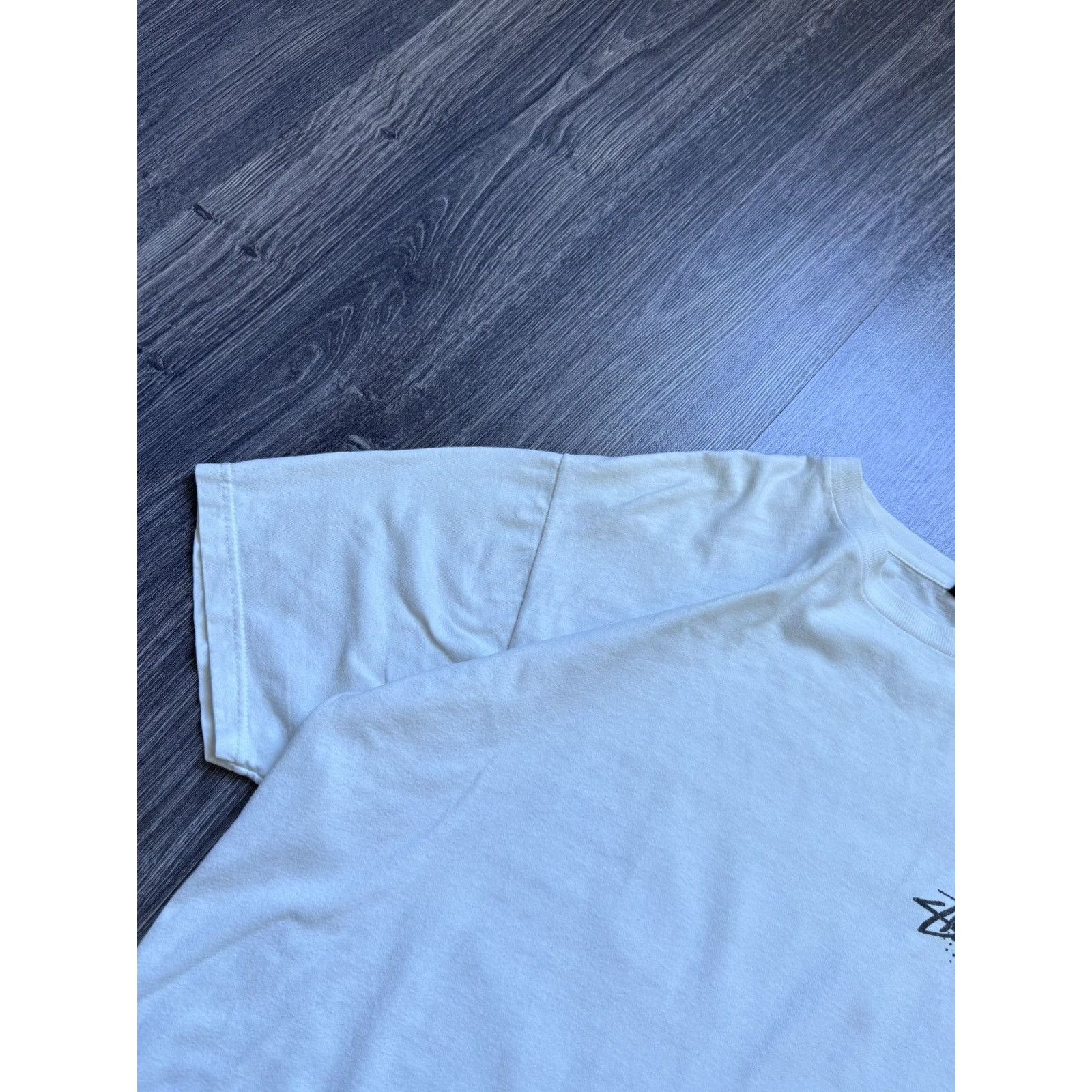 Stussy Vintage Stussy White Back Logo t-shirt Size US L / EU 52-54 / 3 - 4 Thumbnail