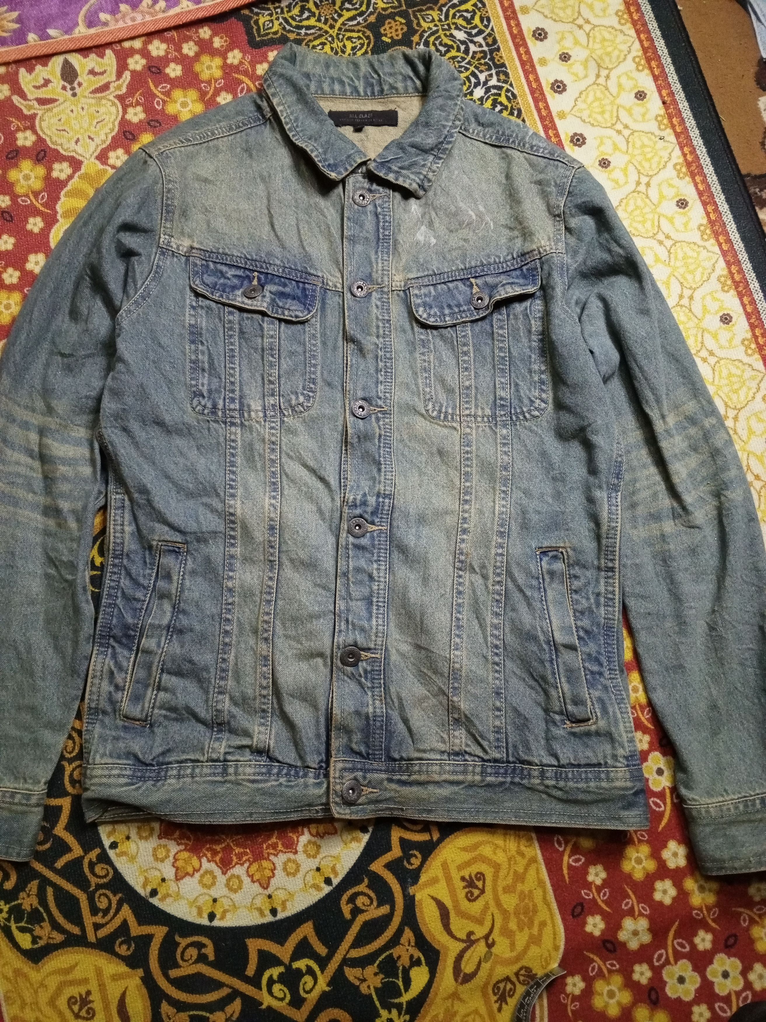 Designer 💥JILL BLAZE DENIM JACKET 💥 Size US L / EU 52-54 / 3 - 1 Thumbnail