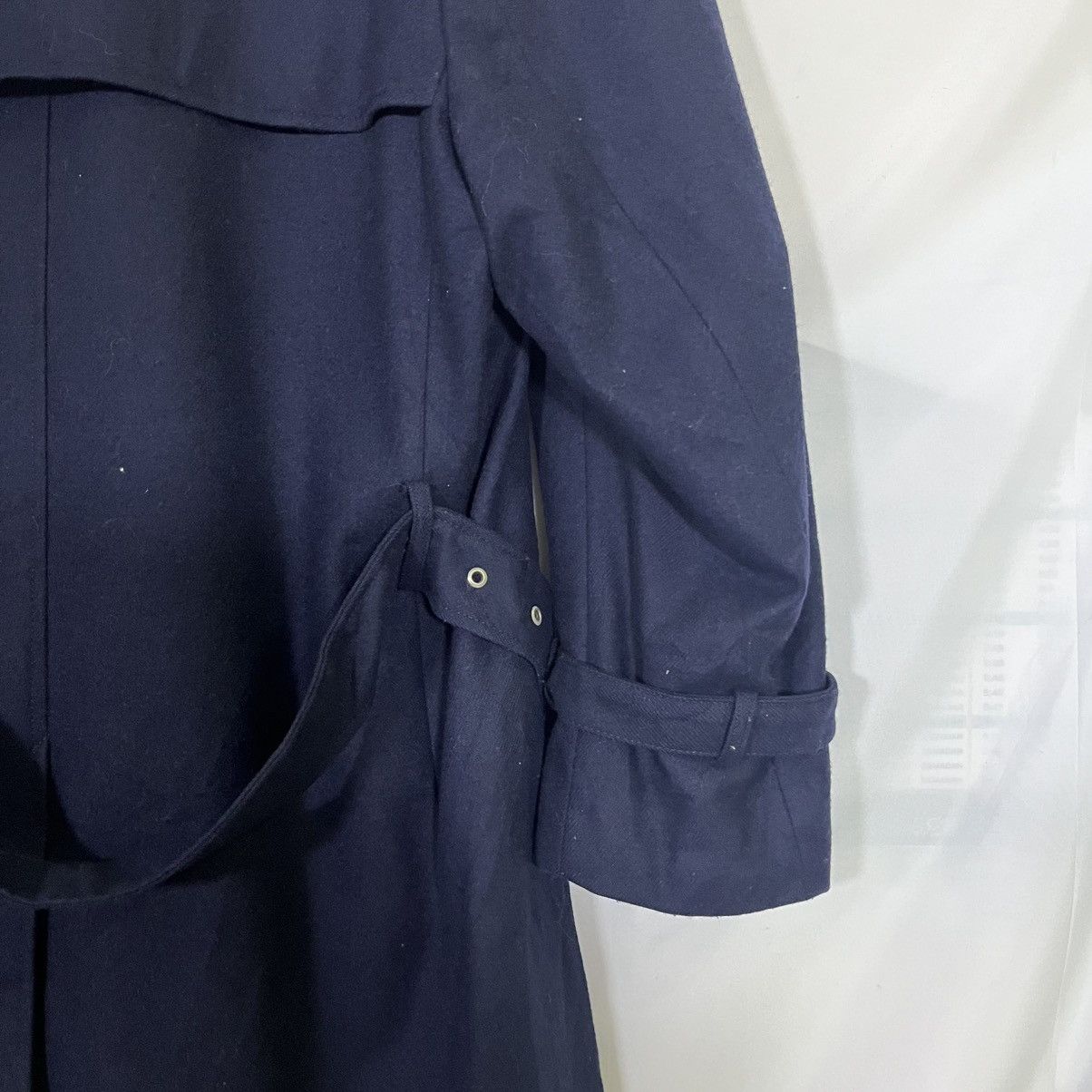 Yohji Yamamoto D’URBAN DOUBLE BREASTED TRENCH COAT JACKET Size US M / EU 48-50 / 2 - 12 Thumbnail