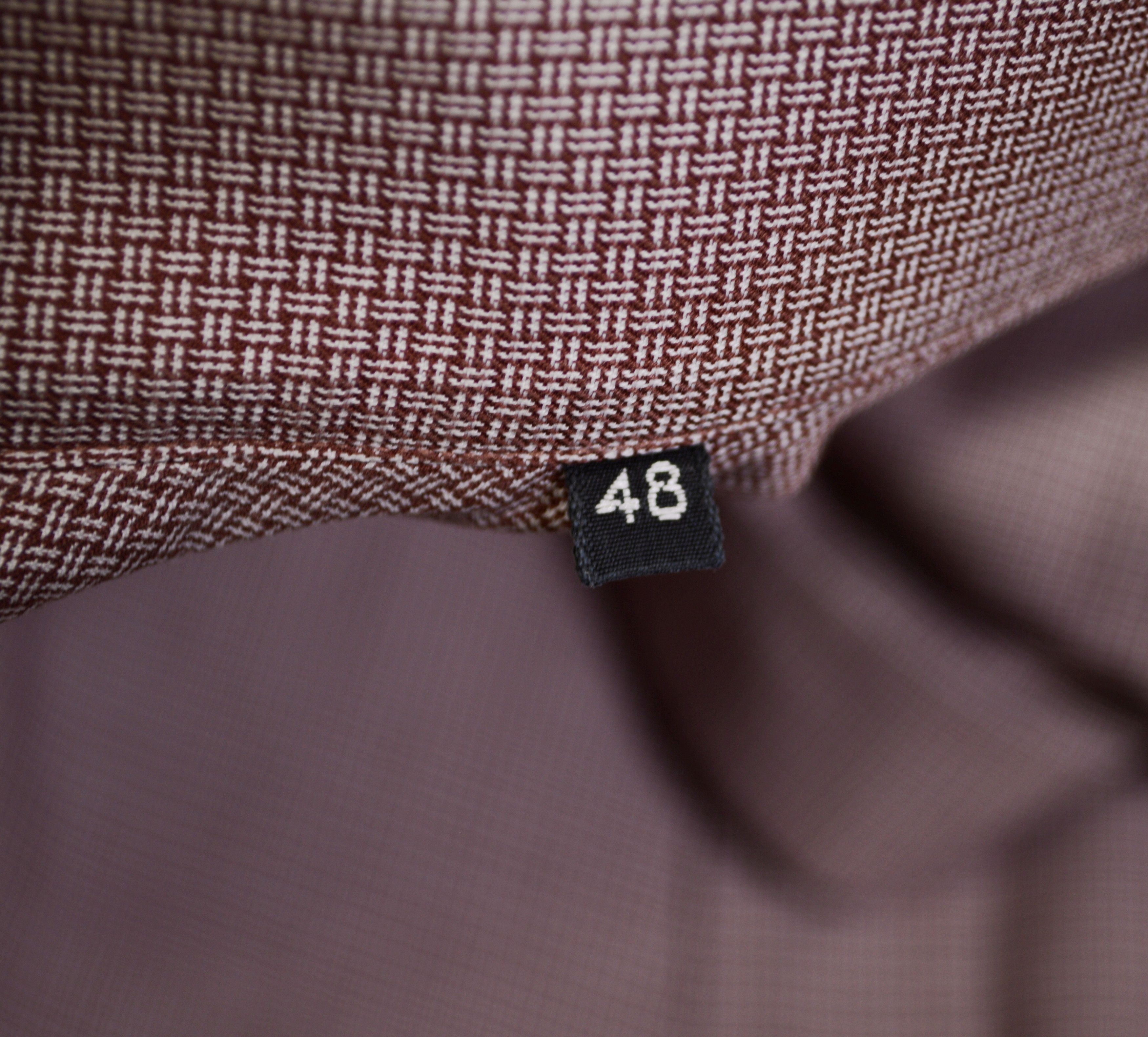Tom Ford MTO Amazing Men's Tom Ford Shirt 48 Brown Cotton Italy Size US XXL / EU 58 / 5 - 8 Thumbnail