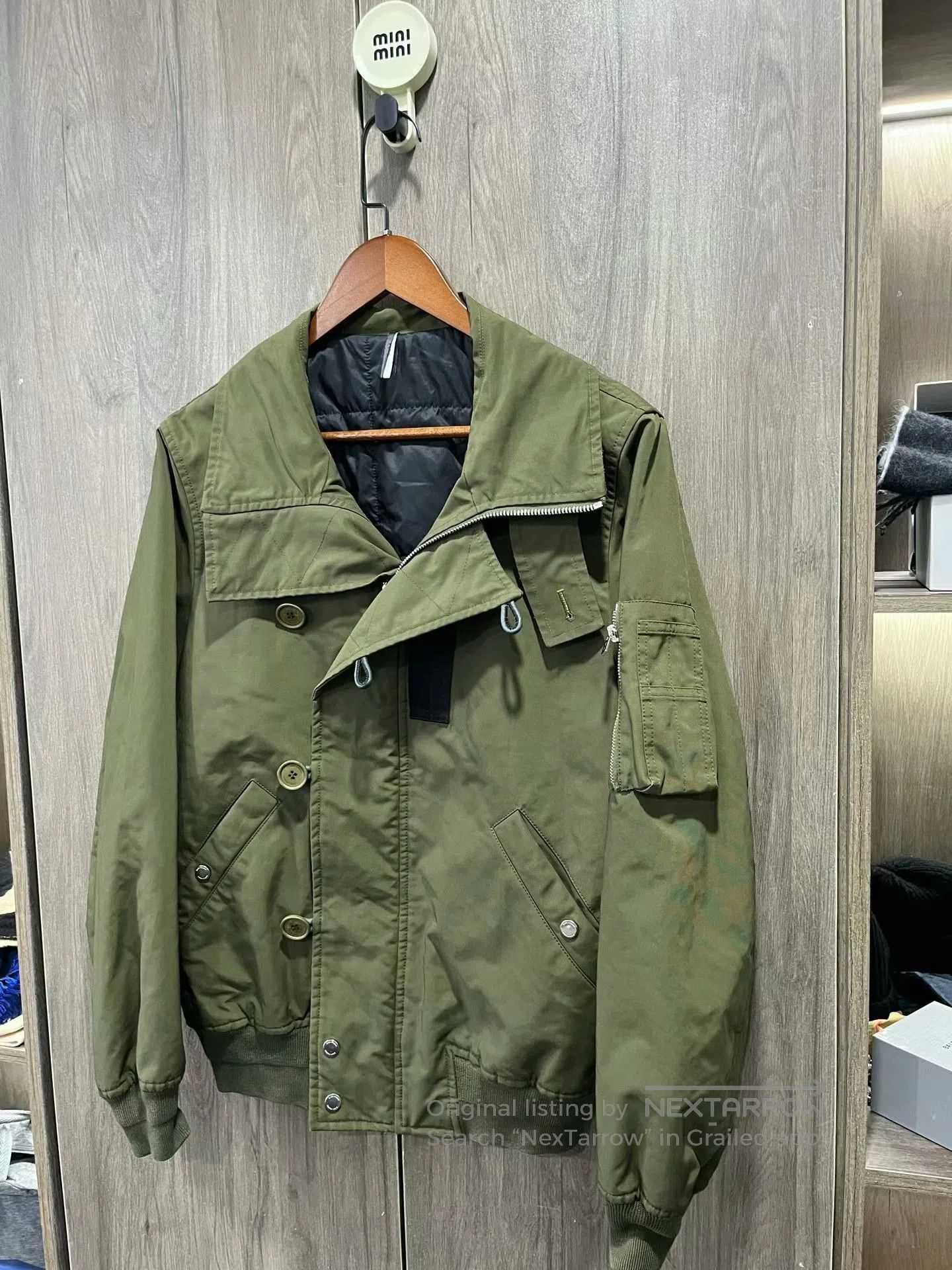 Dior Dior Army Green Jacket Size 44. Size US L / EU 52-54 / 3 - 3 Thumbnail