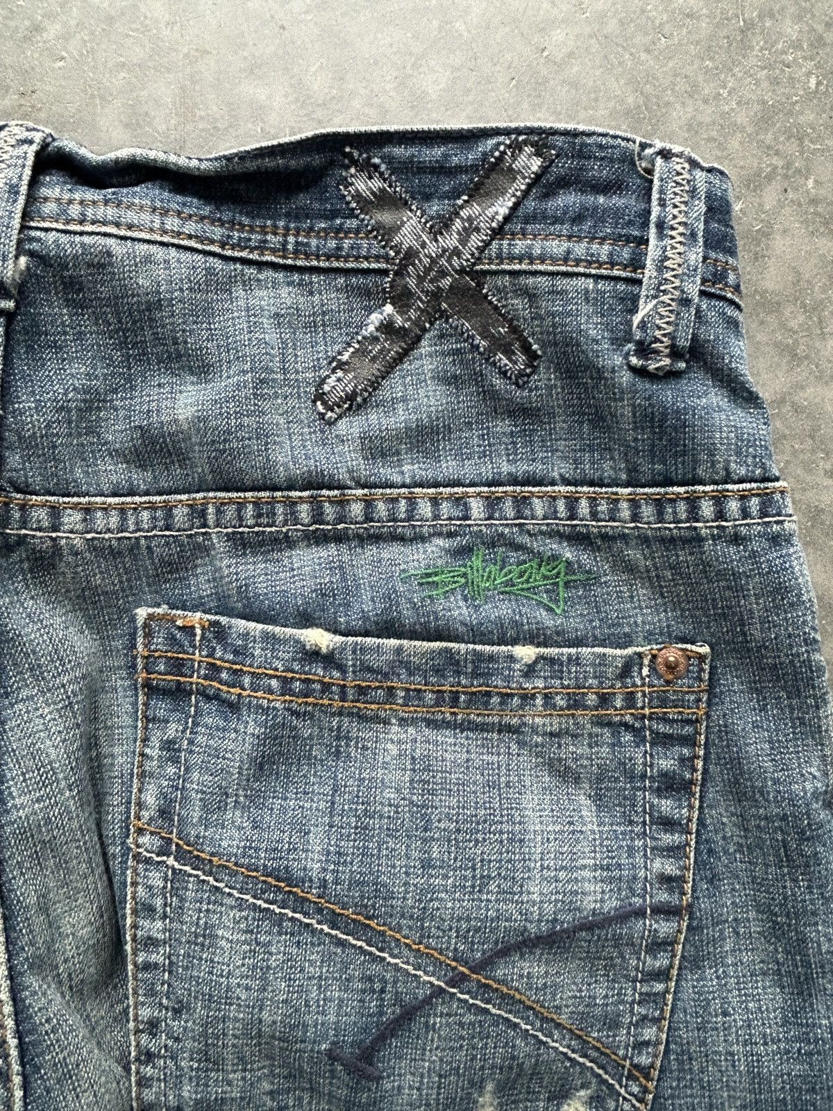 Billabong Vintage Y2K Billabong Baggy Jeans 31x30 Size US 31 - 11 Thumbnail