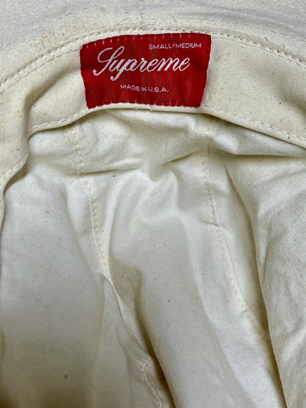 Supreme Supreme 2013 SS13 Canvas Crusher Bucket Hat Size ONE SIZE - 6 Thumbnail