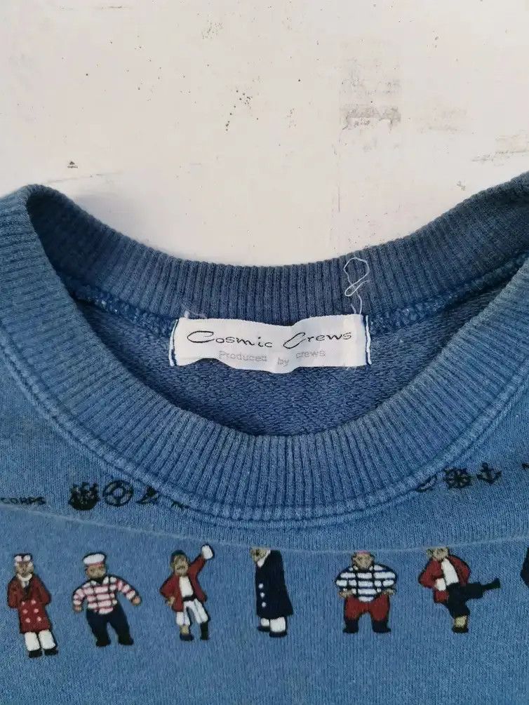 Designer × Japanese Brand Cosmic Crews full print Sweatshirt Size US M / EU 48-50 / 2 - 3 Thumbnail