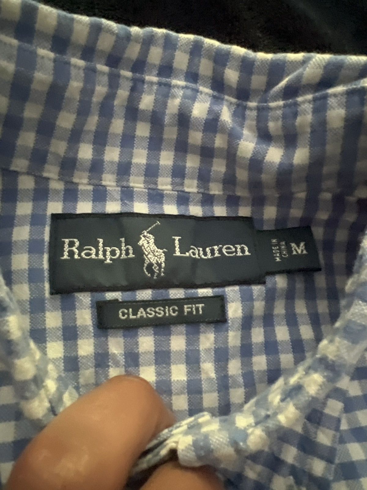 Polo Ralph Lauren gingham classic fit polo Size US M / EU 48-50 / 2 - 2 Thumbnail