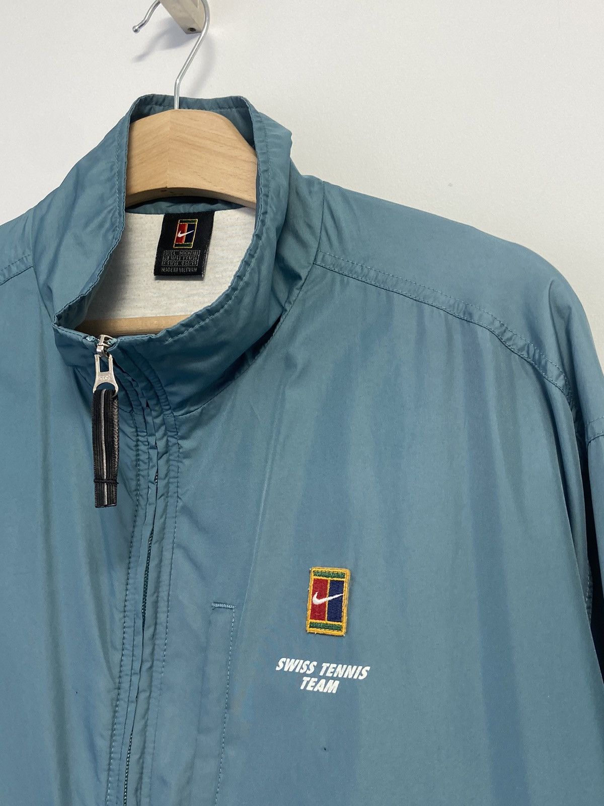 Vintage Nike Vintage Jacket Court 90ʼs Style Logo Hype Size US L / EU 52-54 / 3 - 5 Thumbnail