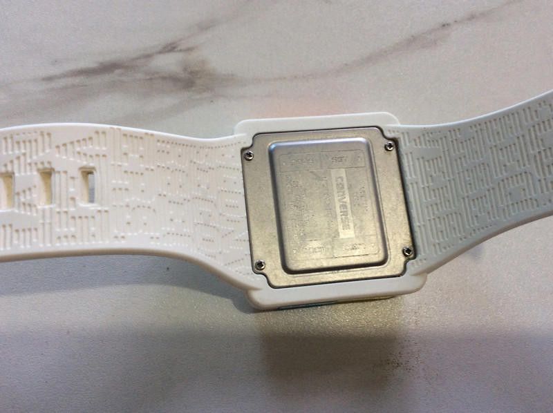 Converse Converse digital white rubber strap watch Size ONE SIZE - 3 Thumbnail